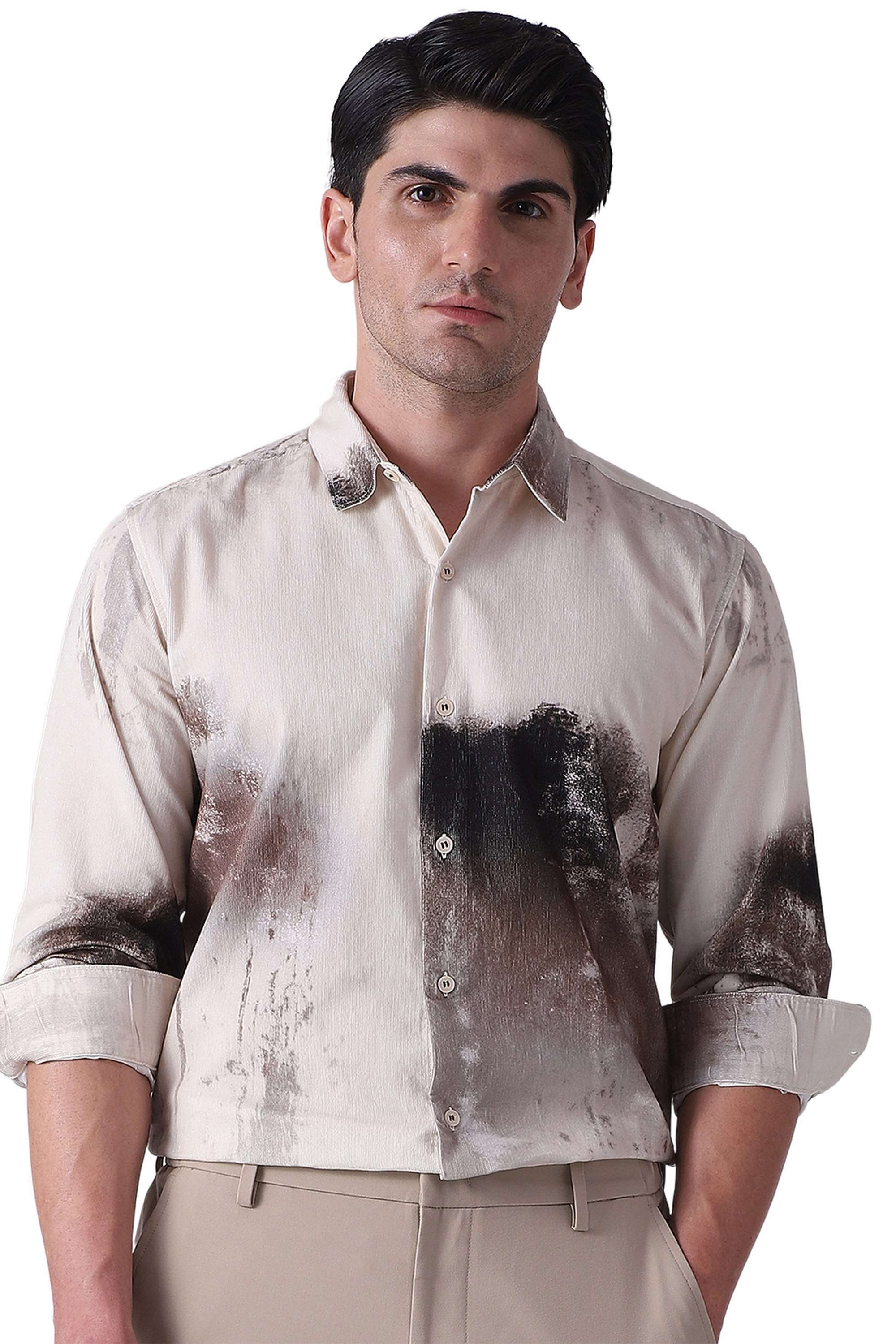 Printed-Cotton-Slim-Fit-Men-s-Casual-Shirt