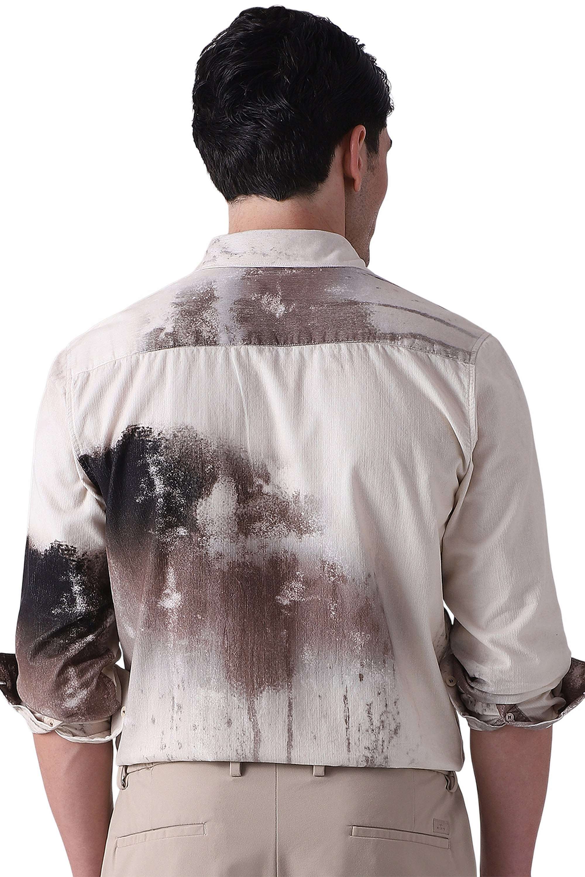 Printed-Cotton-Slim-Fit-Men-s-Casual-Shirt