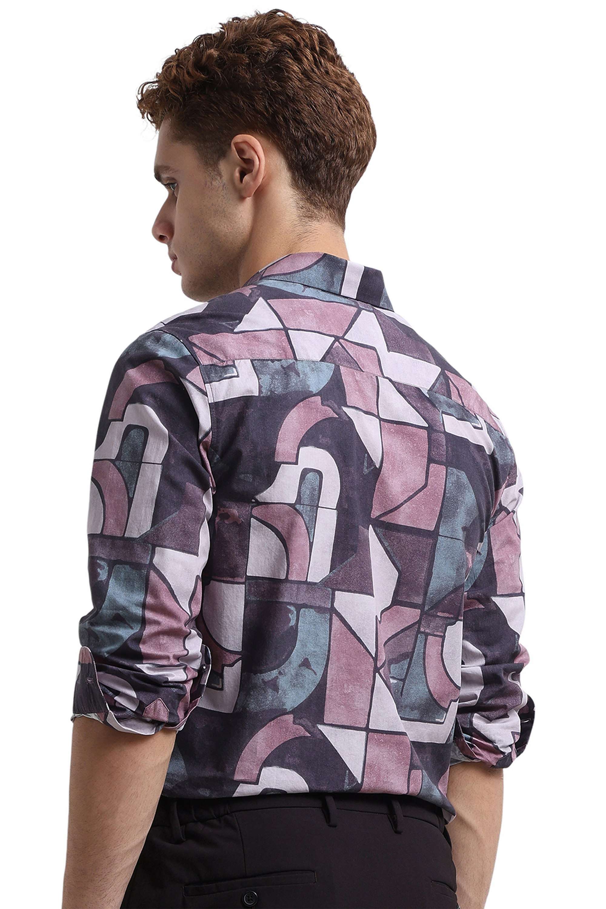 Printed-Cotton-Slim-Fit-Men-s-Casual-Shirt