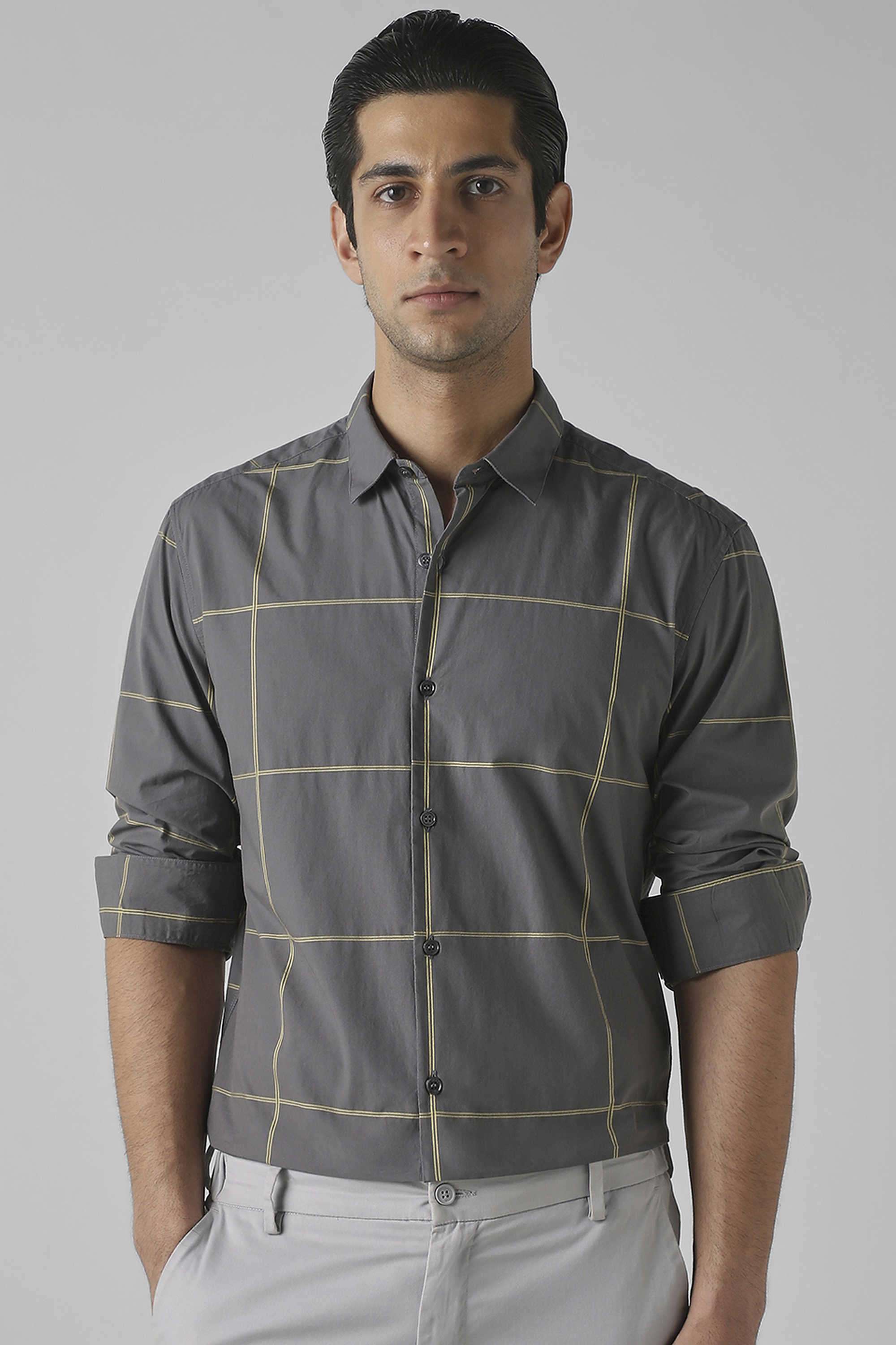 Checks-Cotton-Slim-Fit-Men-s-Casual-Shirt