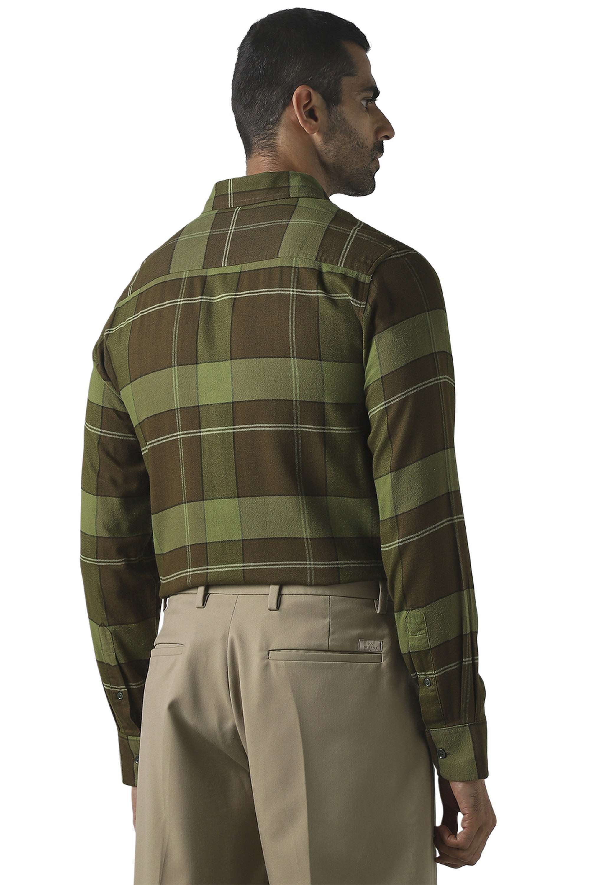 Checks-Cotton-Men-s-Casual-Wear-Shirt