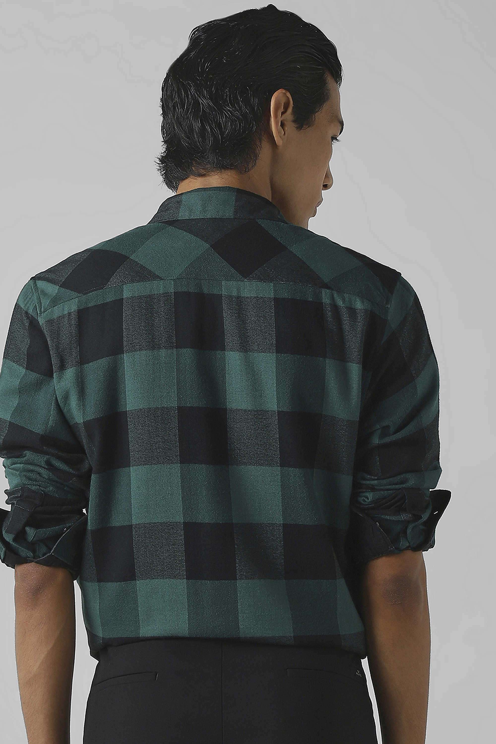 Checks-Cotton-Slim-Fit-Men-s-Casual-Shirt