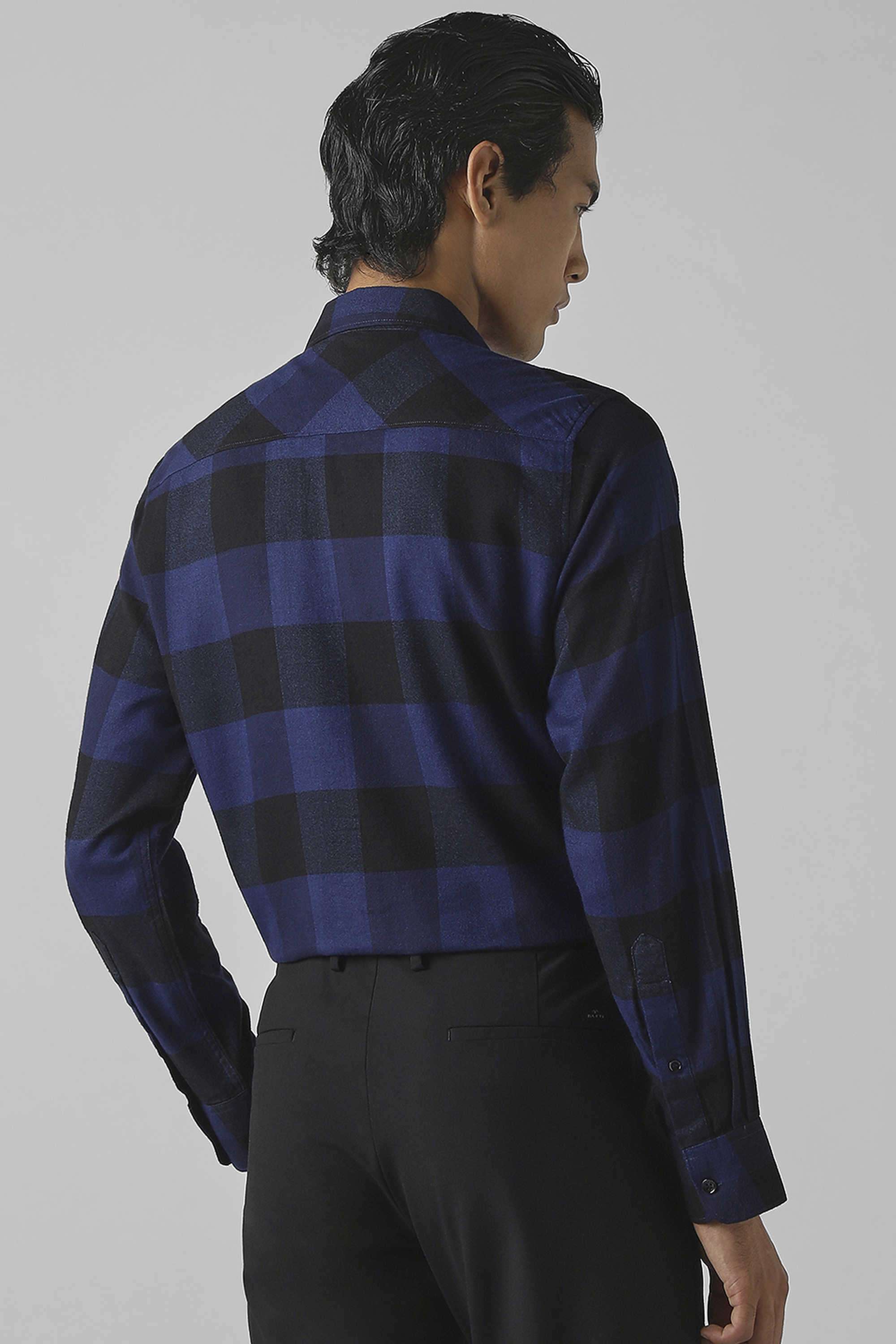 Checks-Cotton-Slim-Fit-Men-s-Casual-Shirt