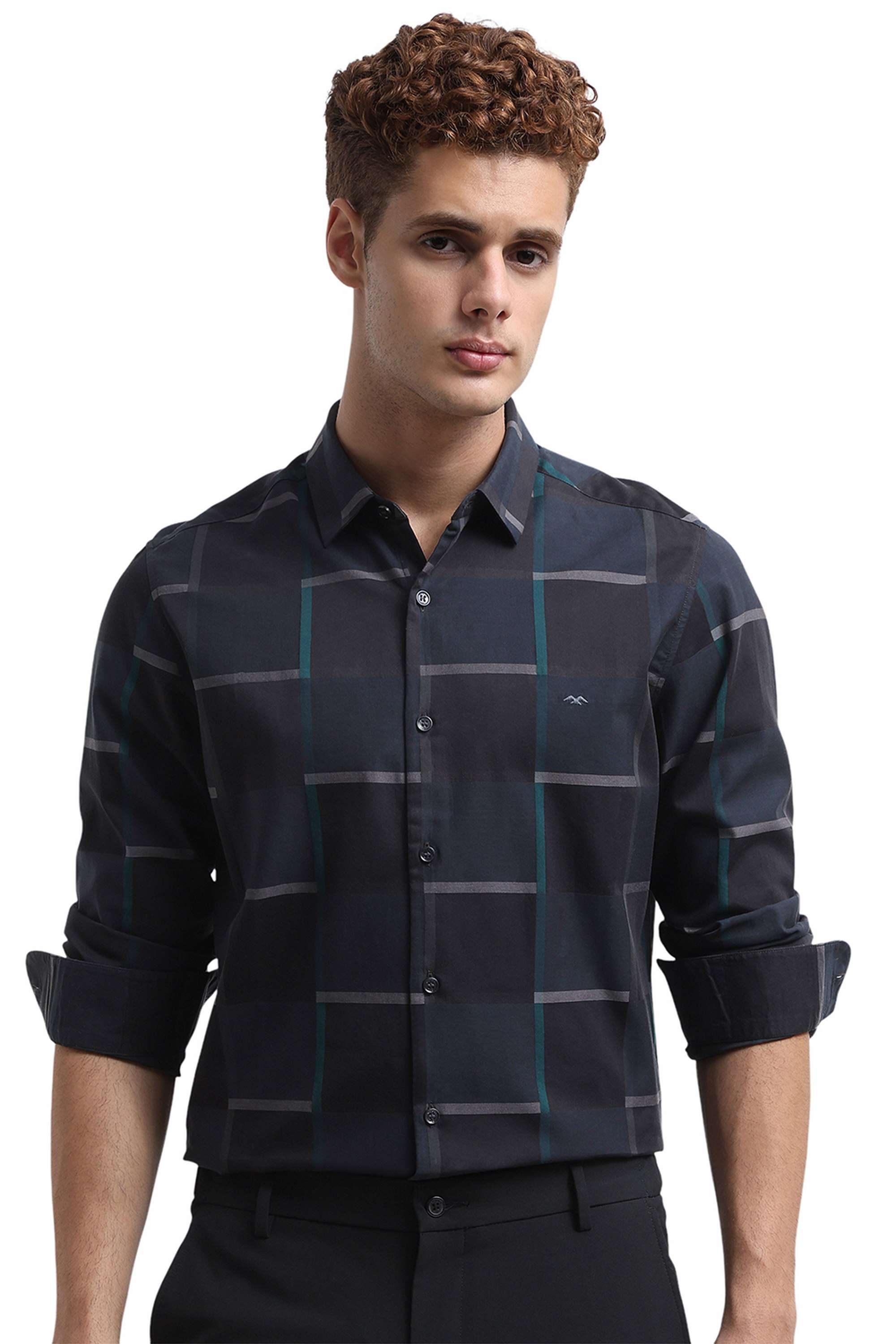 Checks-Cotton-Slim-Fit-Men-s-Casual-Shirt