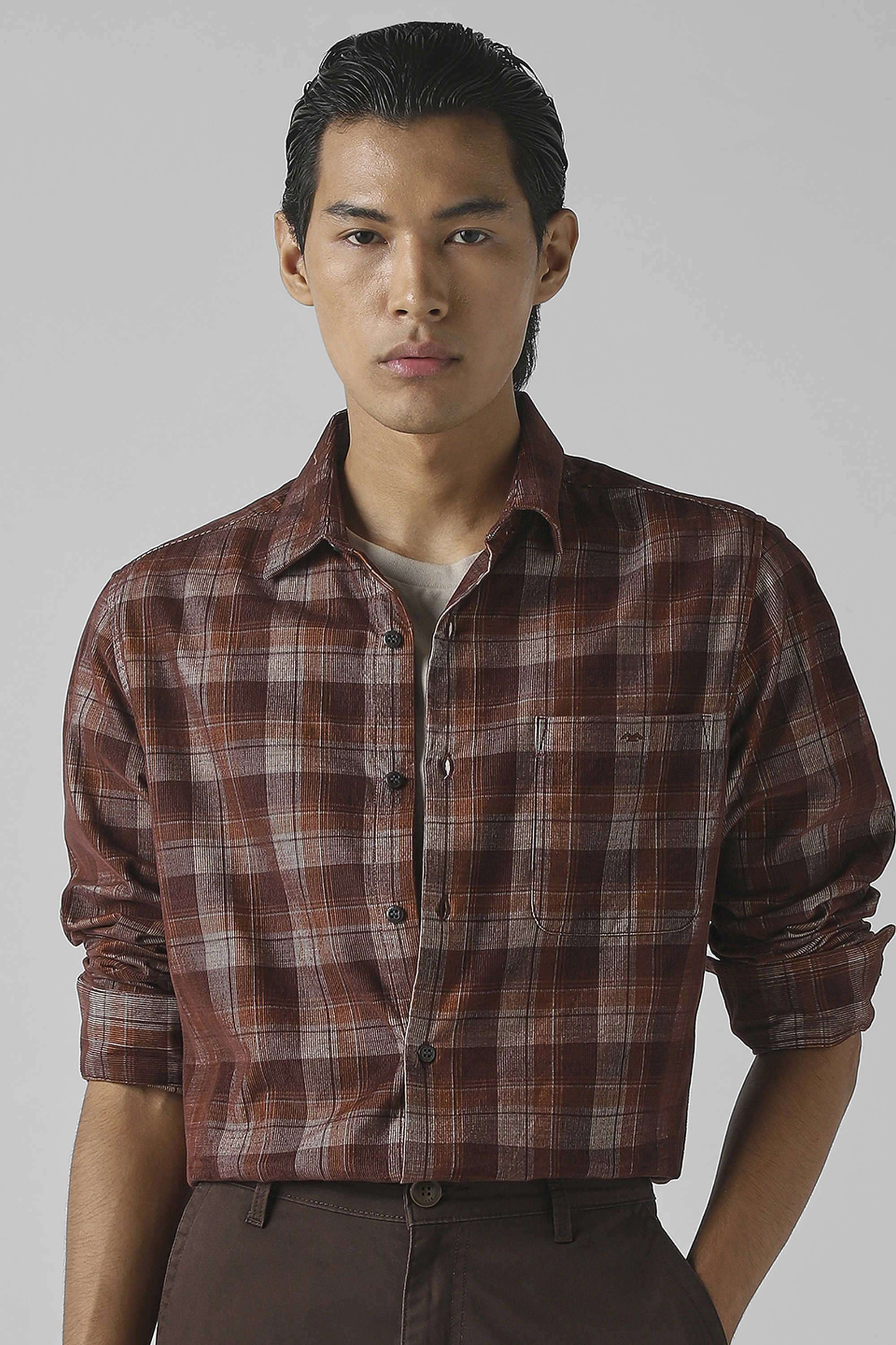 Checks-Cotton-Slim-Fit-Men-s-Casual-Shirt