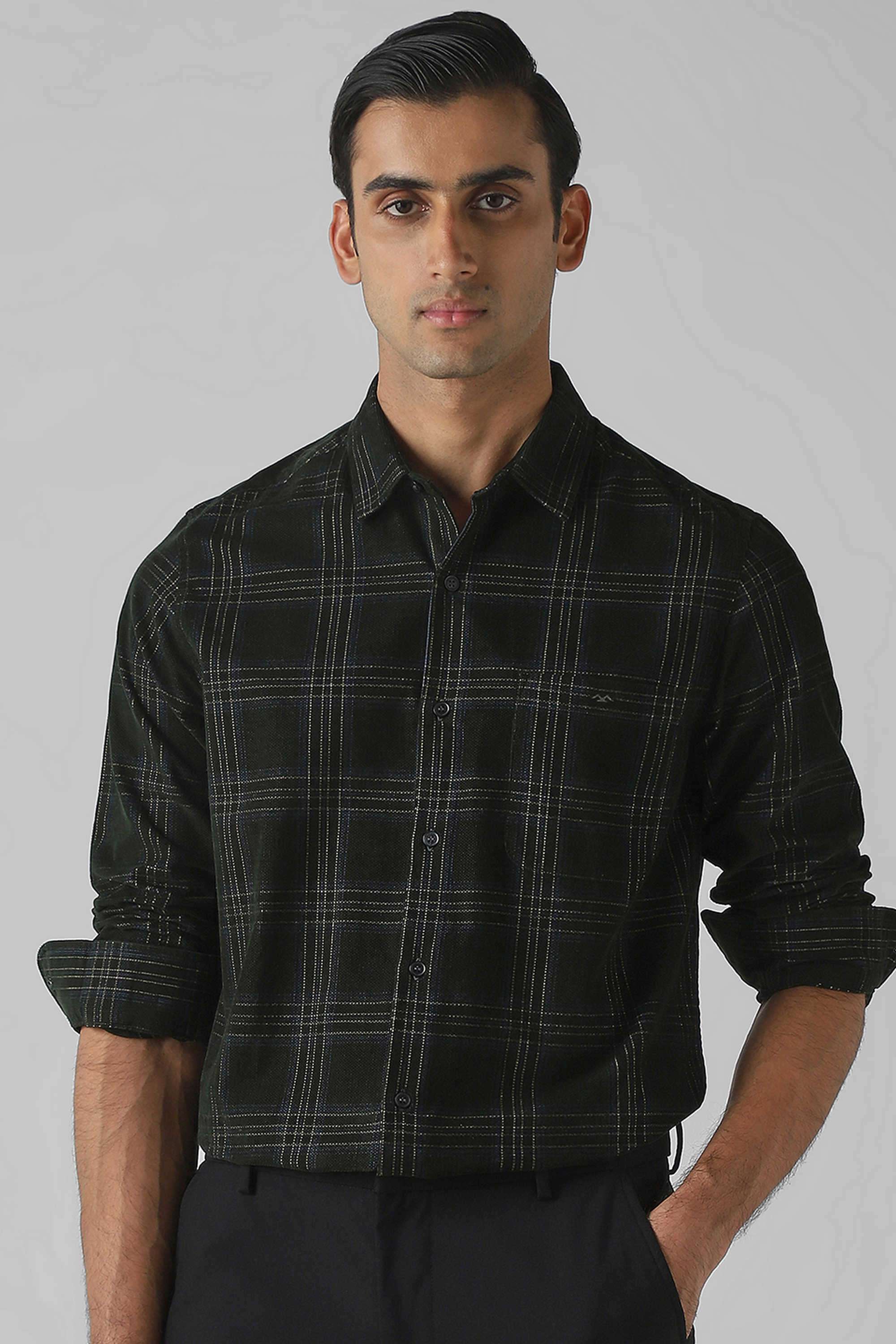 Checks-Cotton-Slim-Fit-Men-s-Casual-Shirt