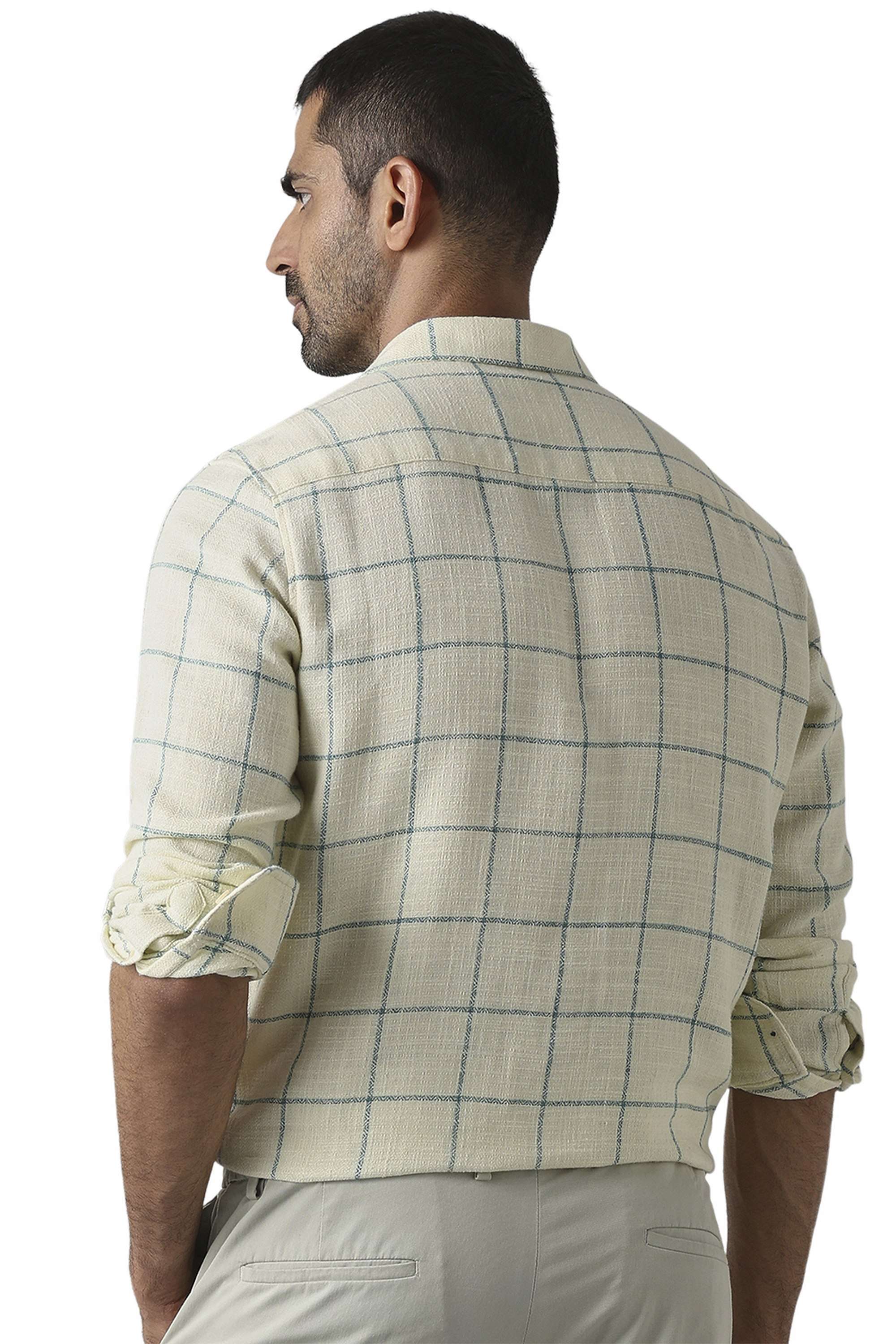 Checks-Cotton-Slim-Fit-Men-s-Casual-Shirt