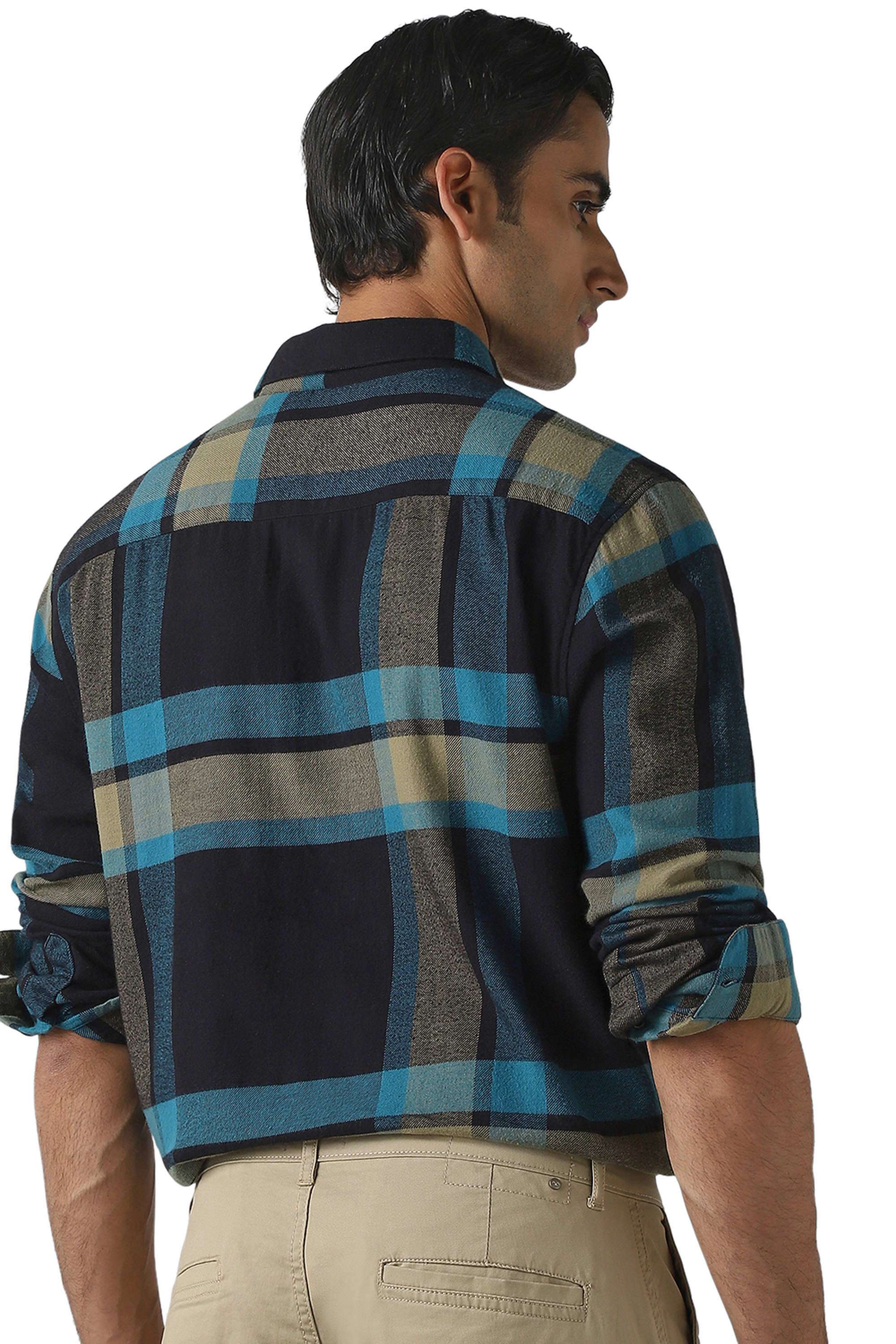 Checks-Cotton-Men-s-Casual-Wear-Shirt