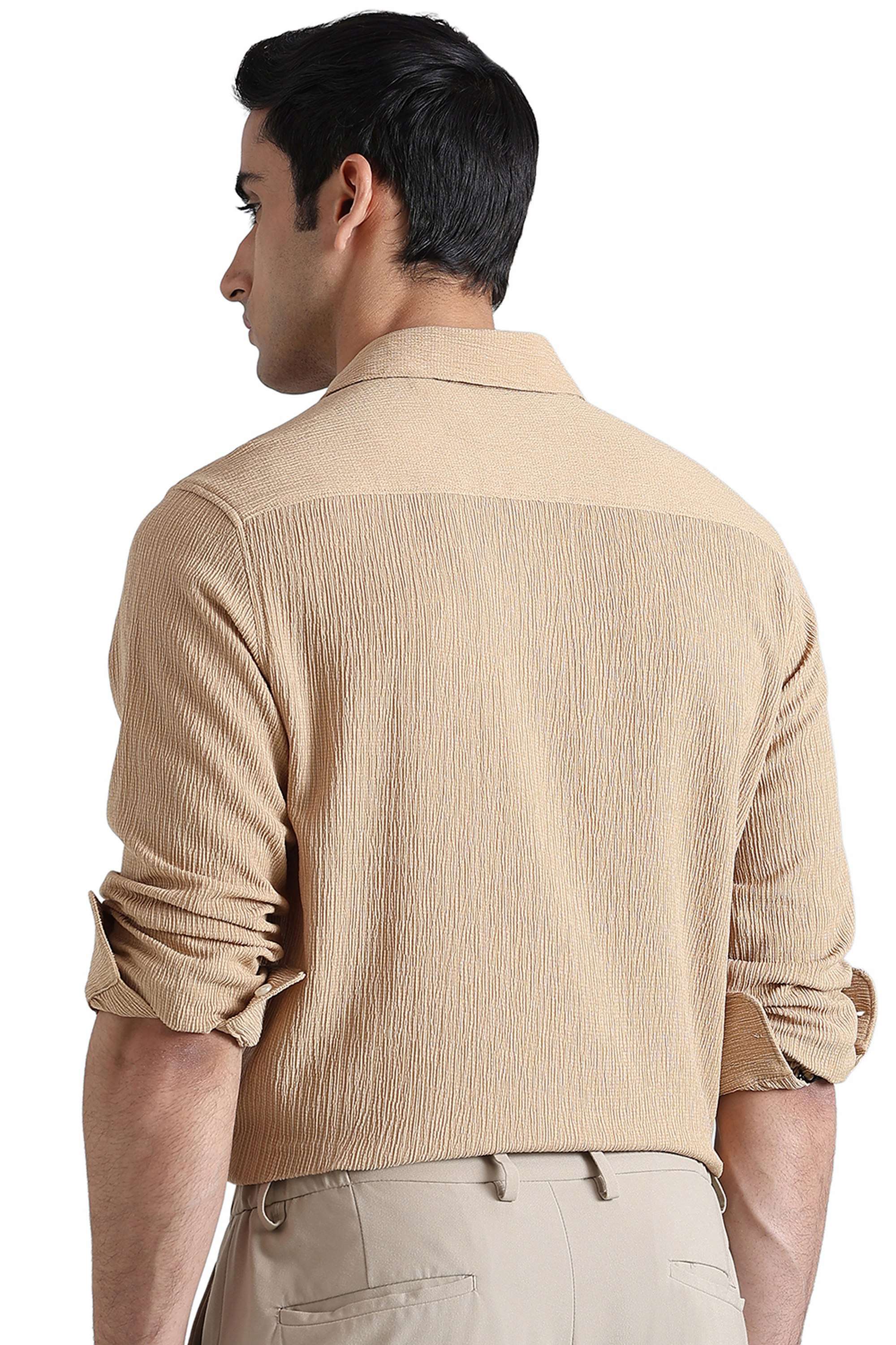 Solid-Cotton-Slim-Fit-Men-s-Shirt