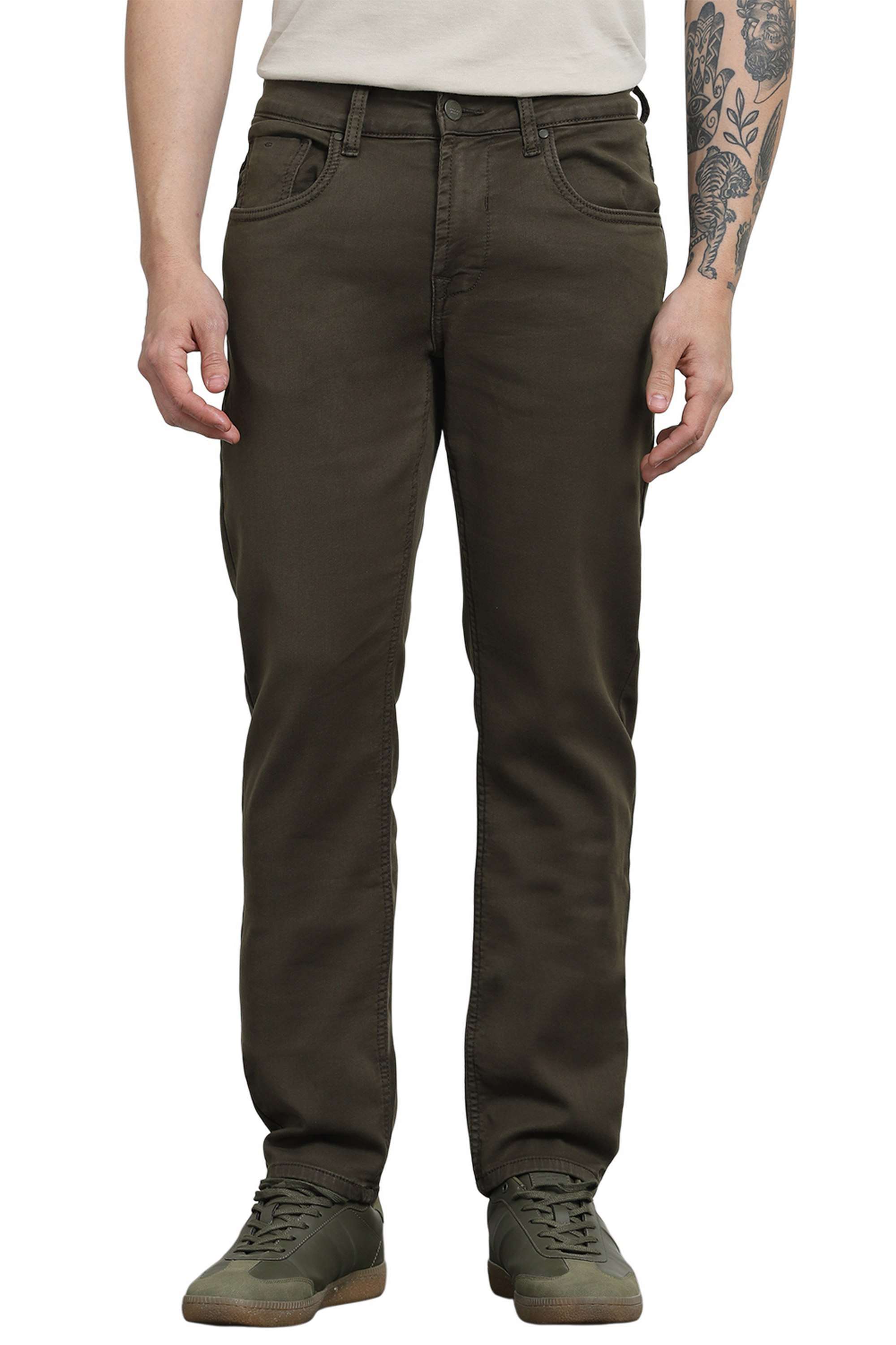 Light-Wash-Cotton-Slim-Fit-Men-s-Jeans