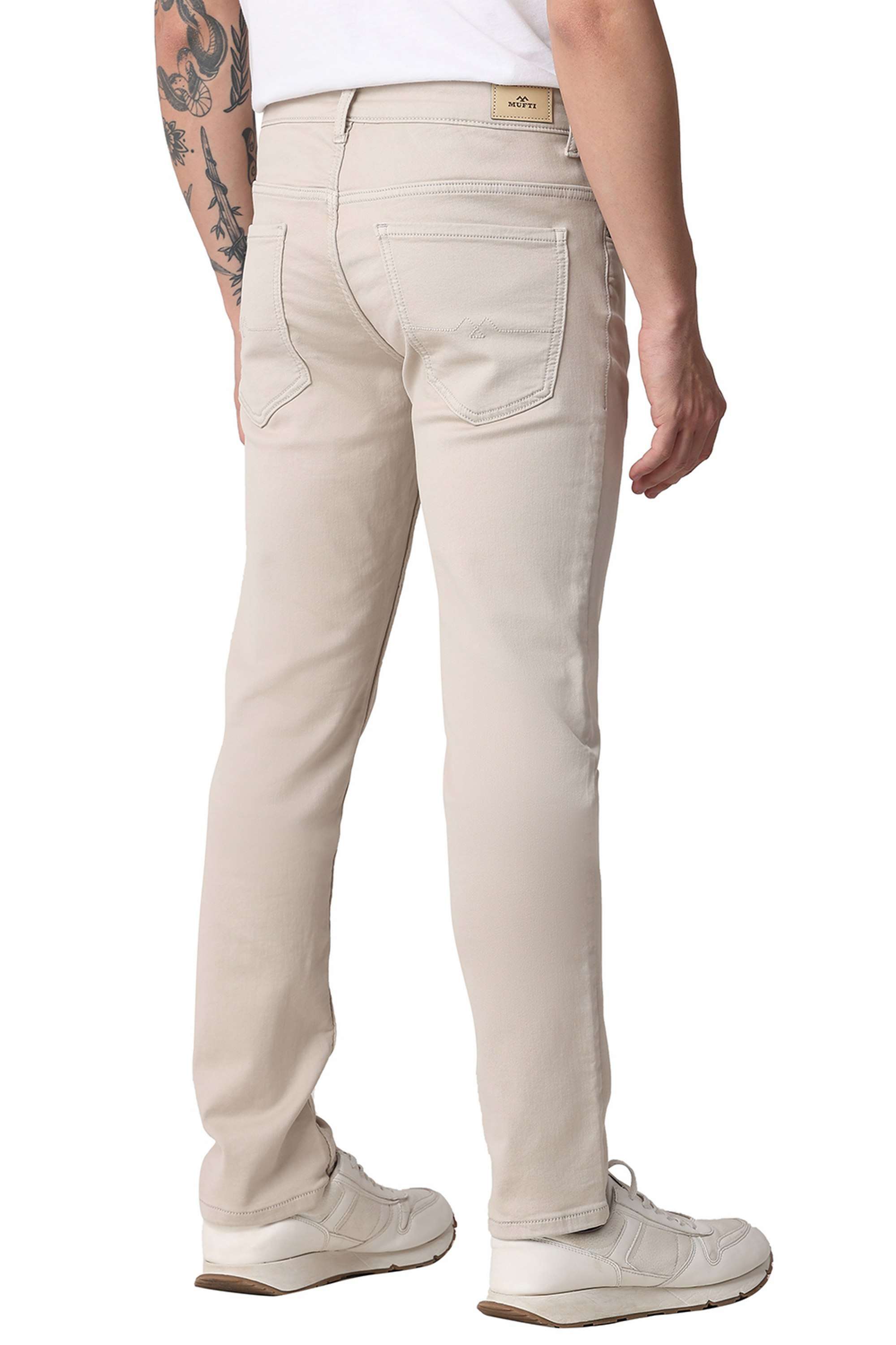 Solid-Cotton-Super-Skinny-Fit-Men-s-Jeans