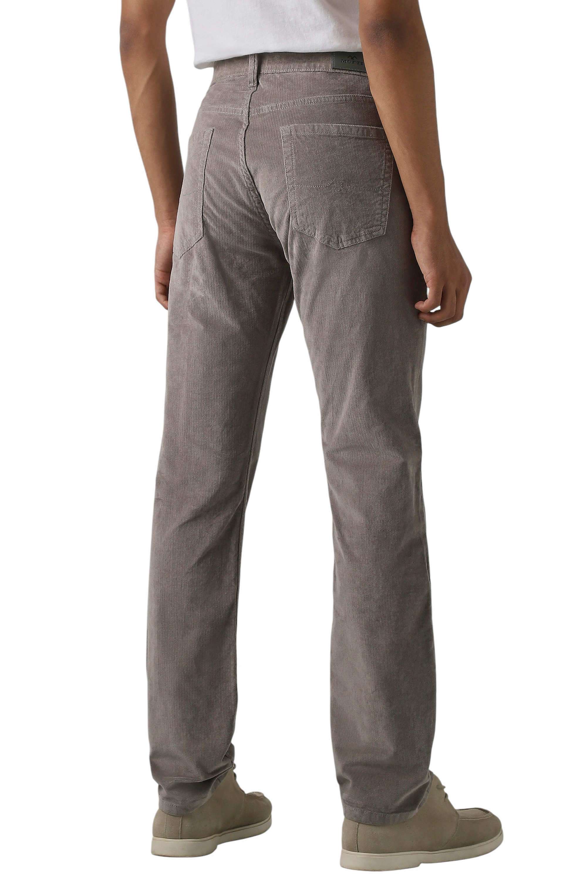 Solid-Straight-Fit-Cotton-Men-s-Casual-Wear-Trousers