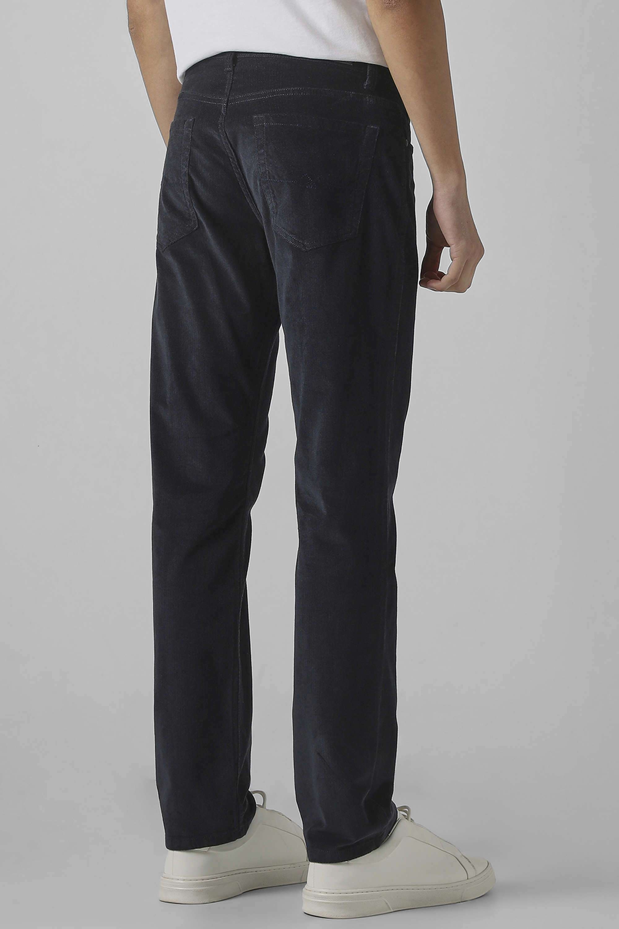 Solid-Straight-Fit-Cotton-Men-s-Casual-Wear-Trousers