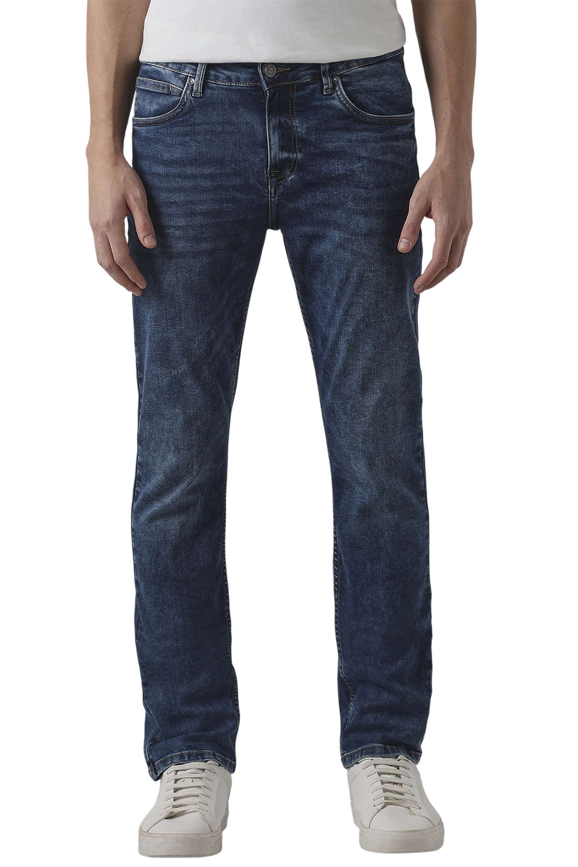 Light-Wash-Cotton-Slim-Fit-Men-s-Jeans