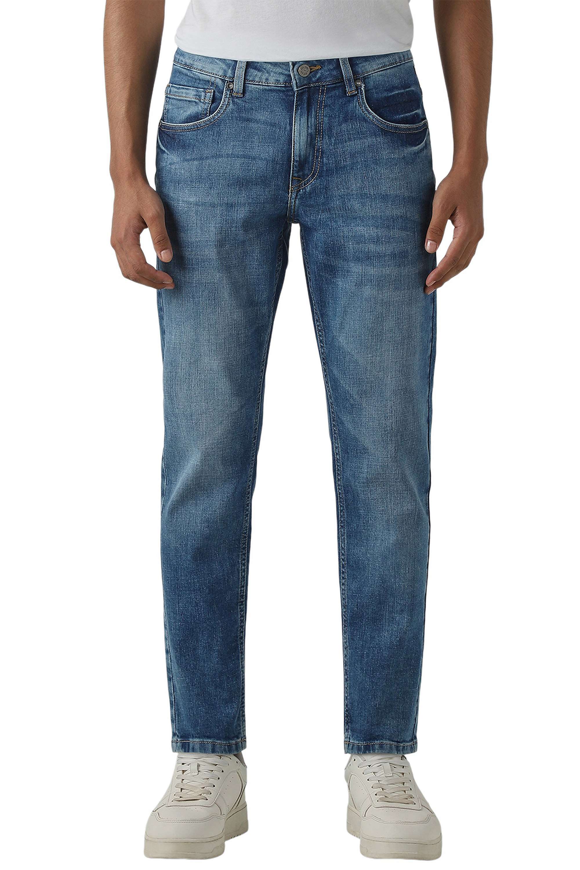 Solid-Cotton-Relaxed-Fit-Men-s-Jeans