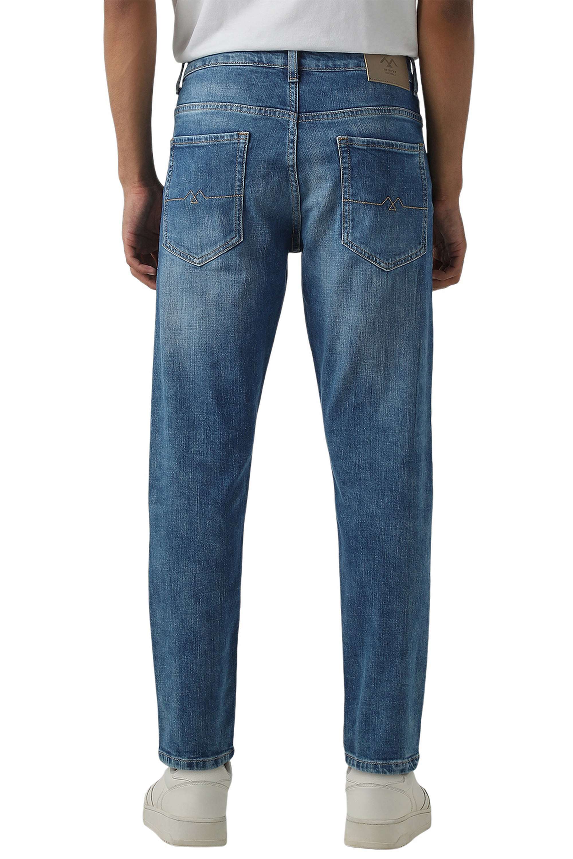 Solid-Cotton-Relaxed-Fit-Men-s-Jeans
