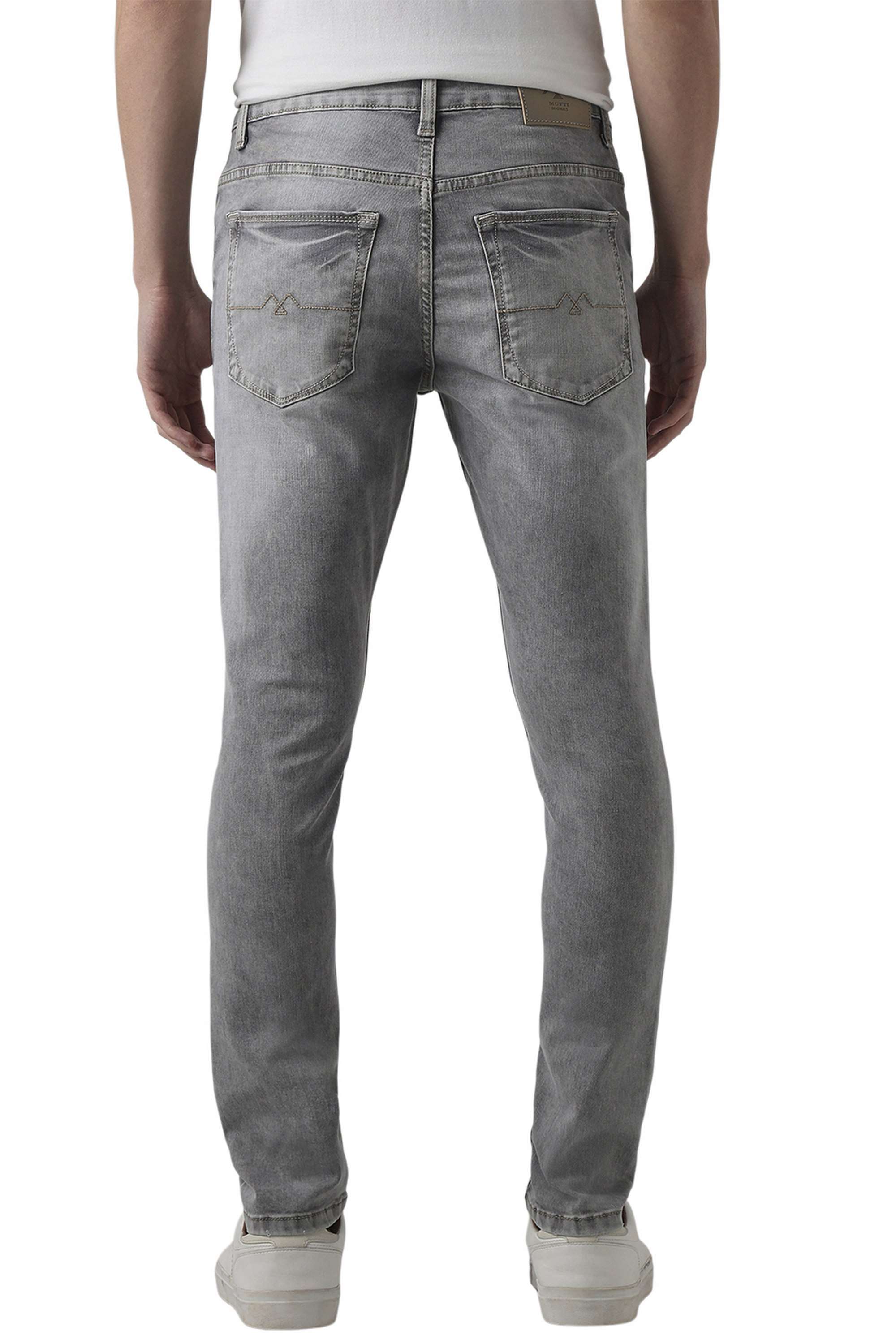 Light-Wash-Cotton-Skinny-Fit-Men-s-Jeans