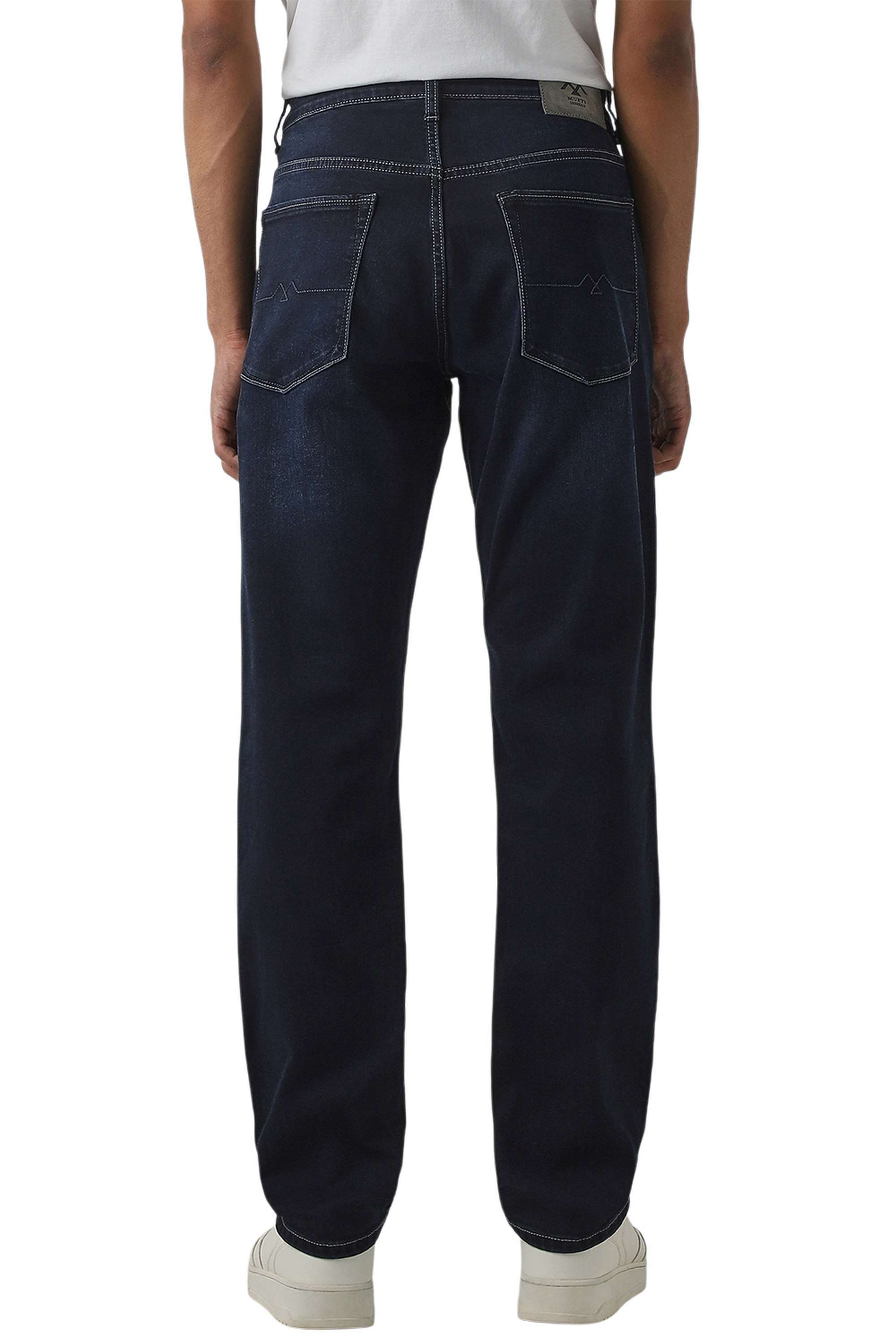 Solid-Cotton-Straight-Fit-Men-s-Jeans