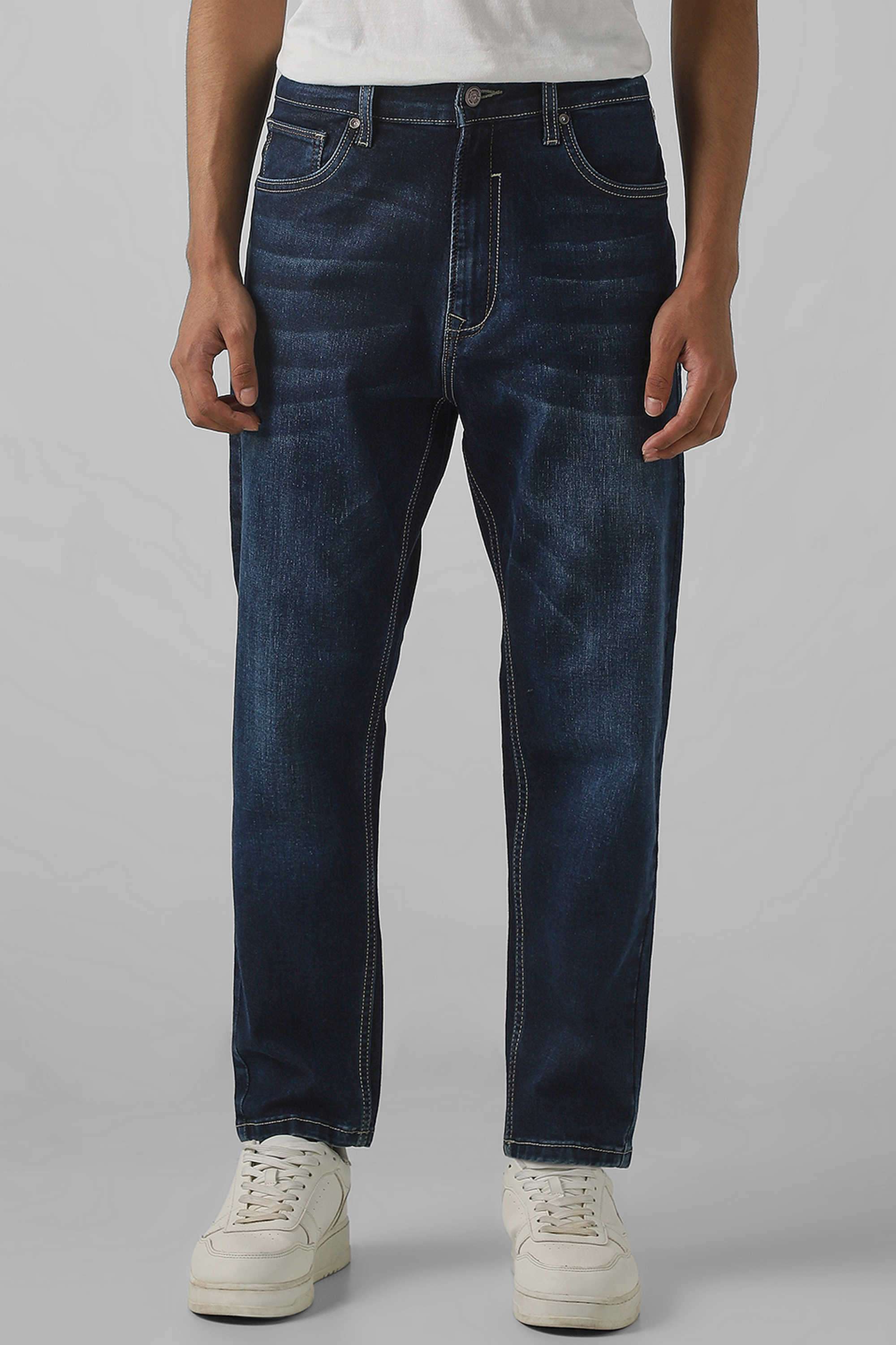 Solid-Cotton-Regular-Fit-Men-s-Jeans