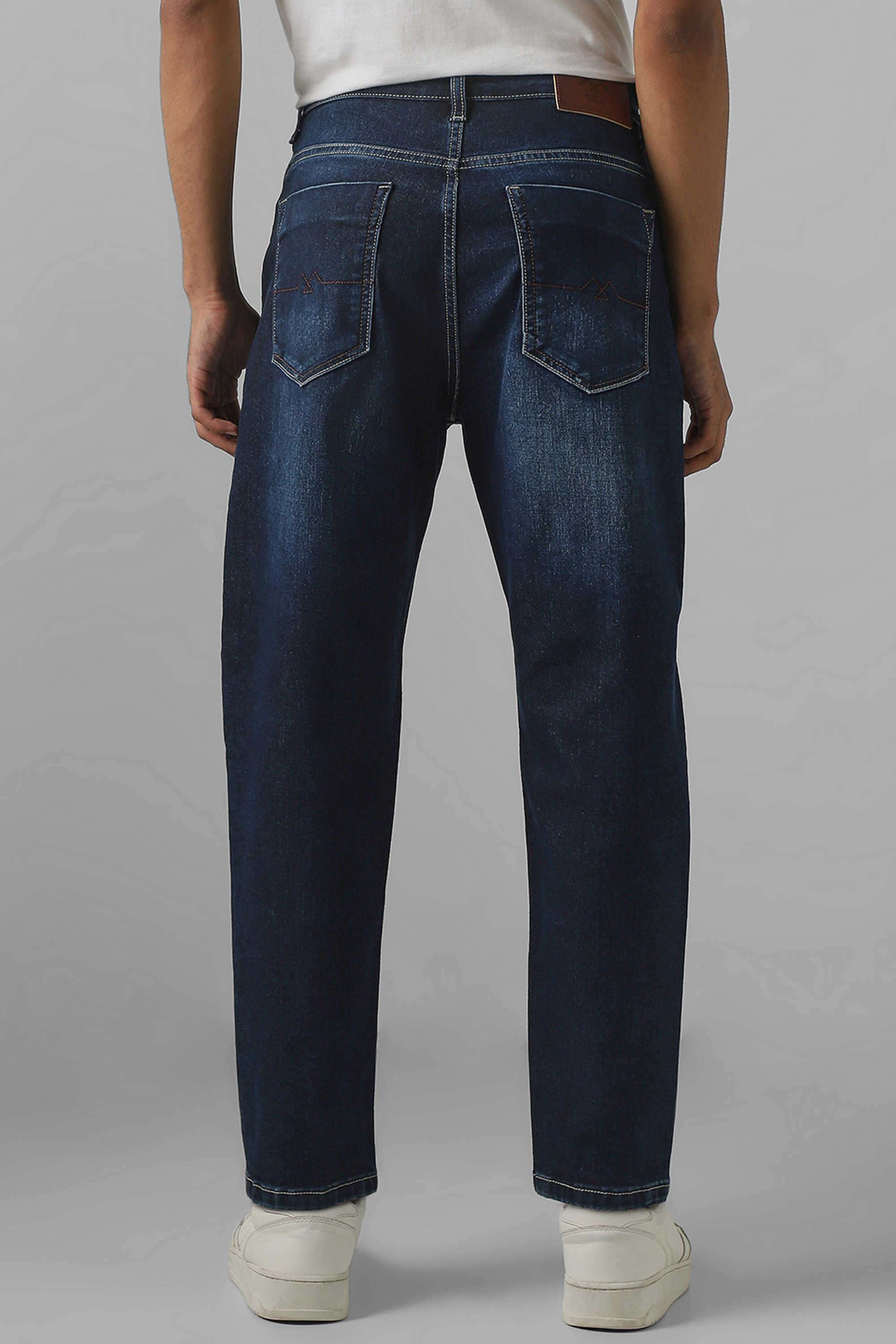 Solid-Cotton-Regular-Fit-Men-s-Jeans