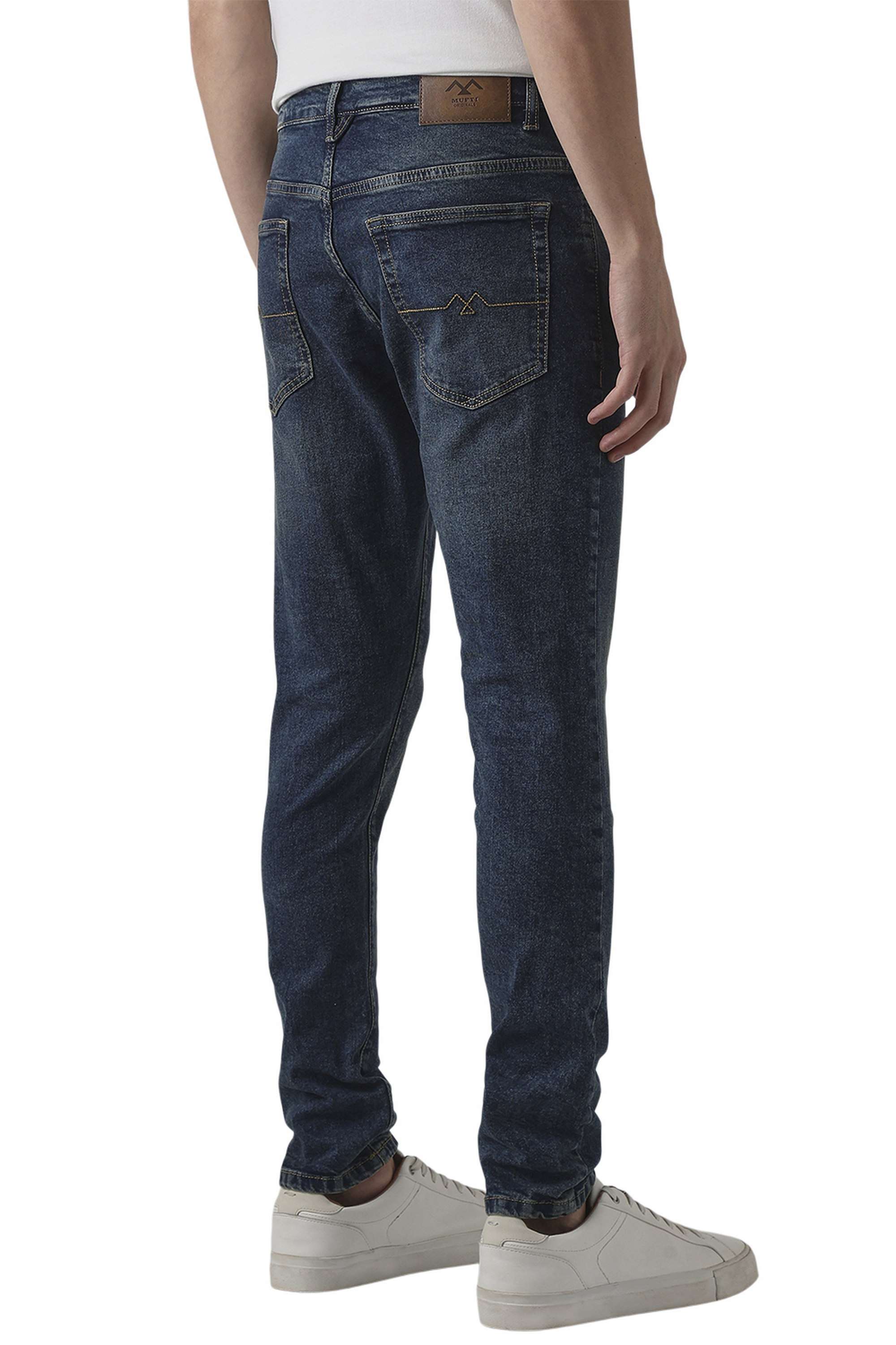 Light-Wash-Cotton-Skinny-Fit-Men-s-Jeans