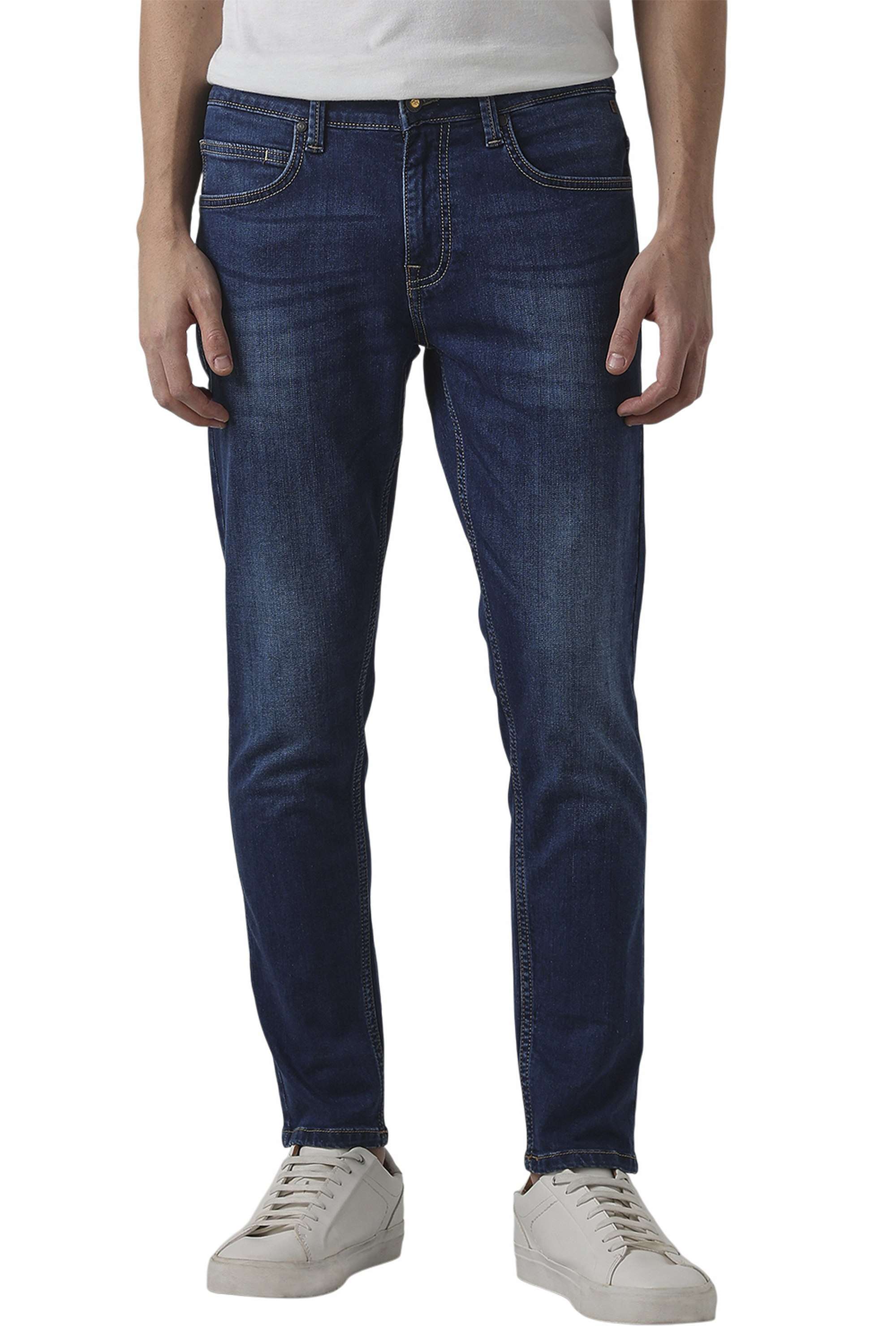 Light-Wash-Cotton-Straight-Fit-Men-s-Jeans