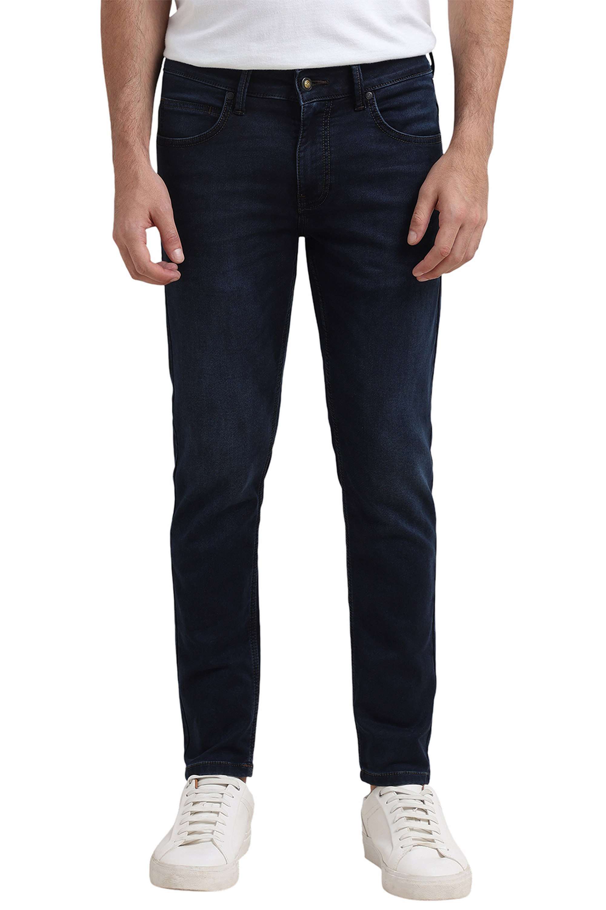 Dark-Wash-Cotton-Relaxed-Fit-Men-s-Jeans