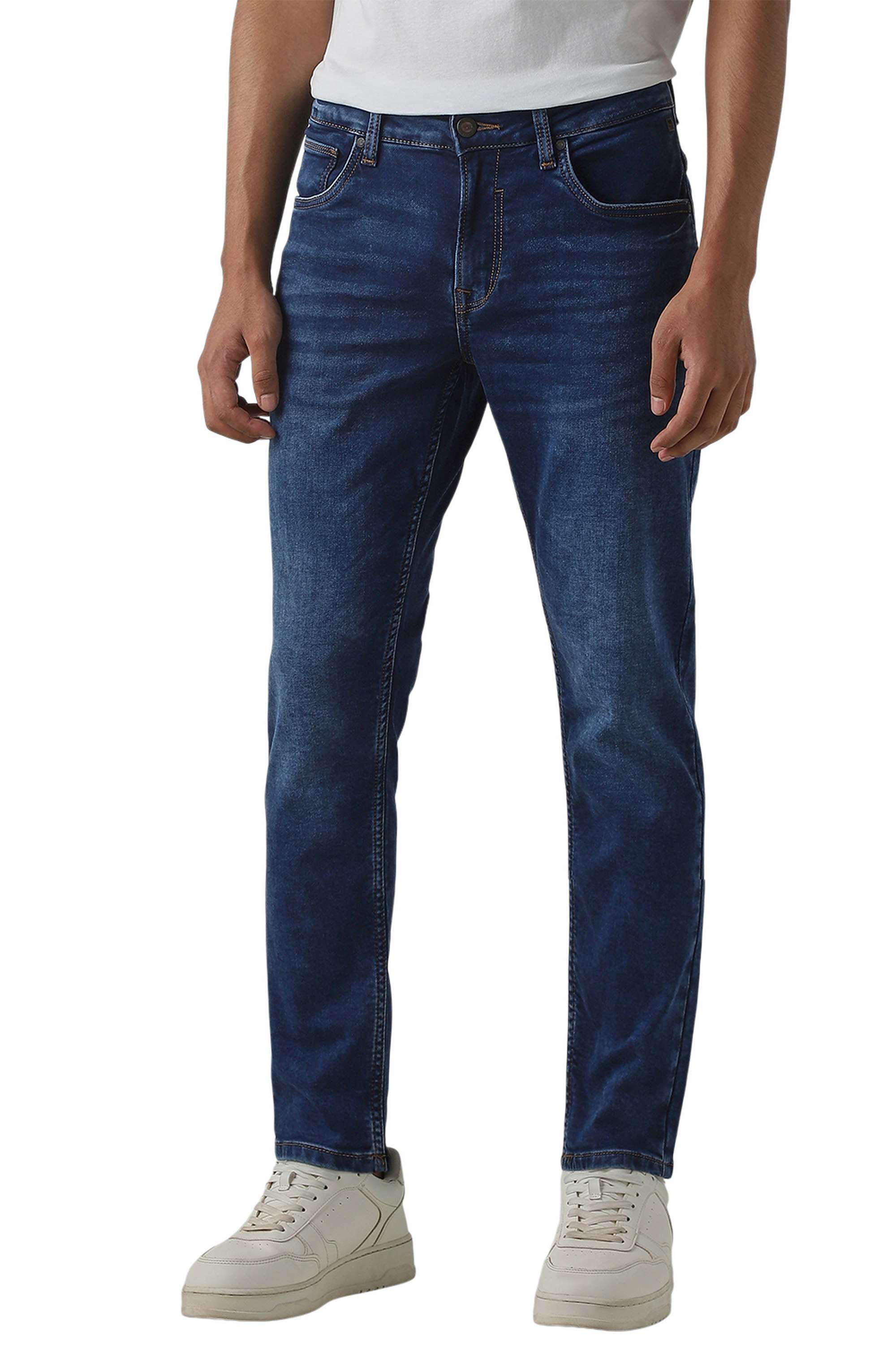 Solid-Cotton-Relaxed-Fit-Men-s-Jeans