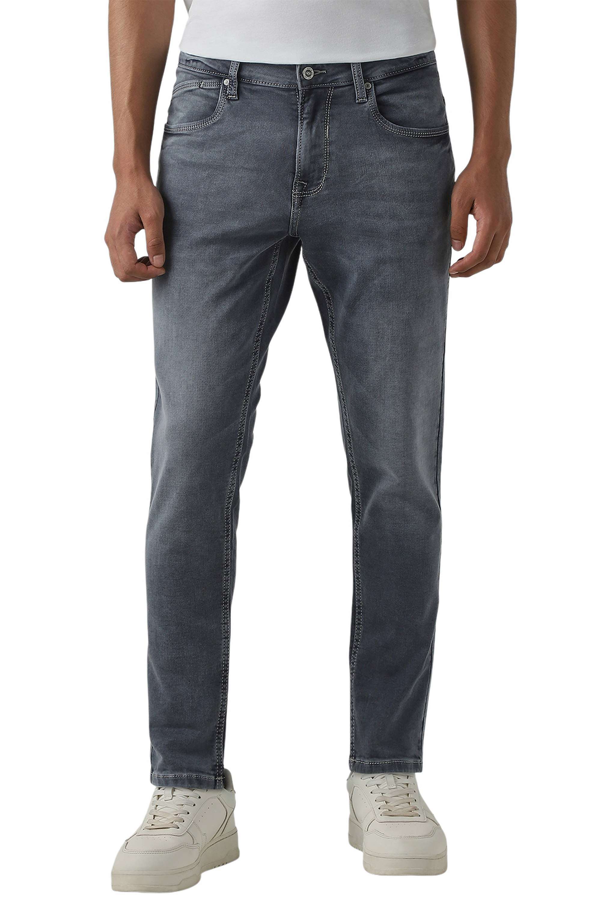 Solid-Cotton-Relaxed-Fit-Men-s-Jeans