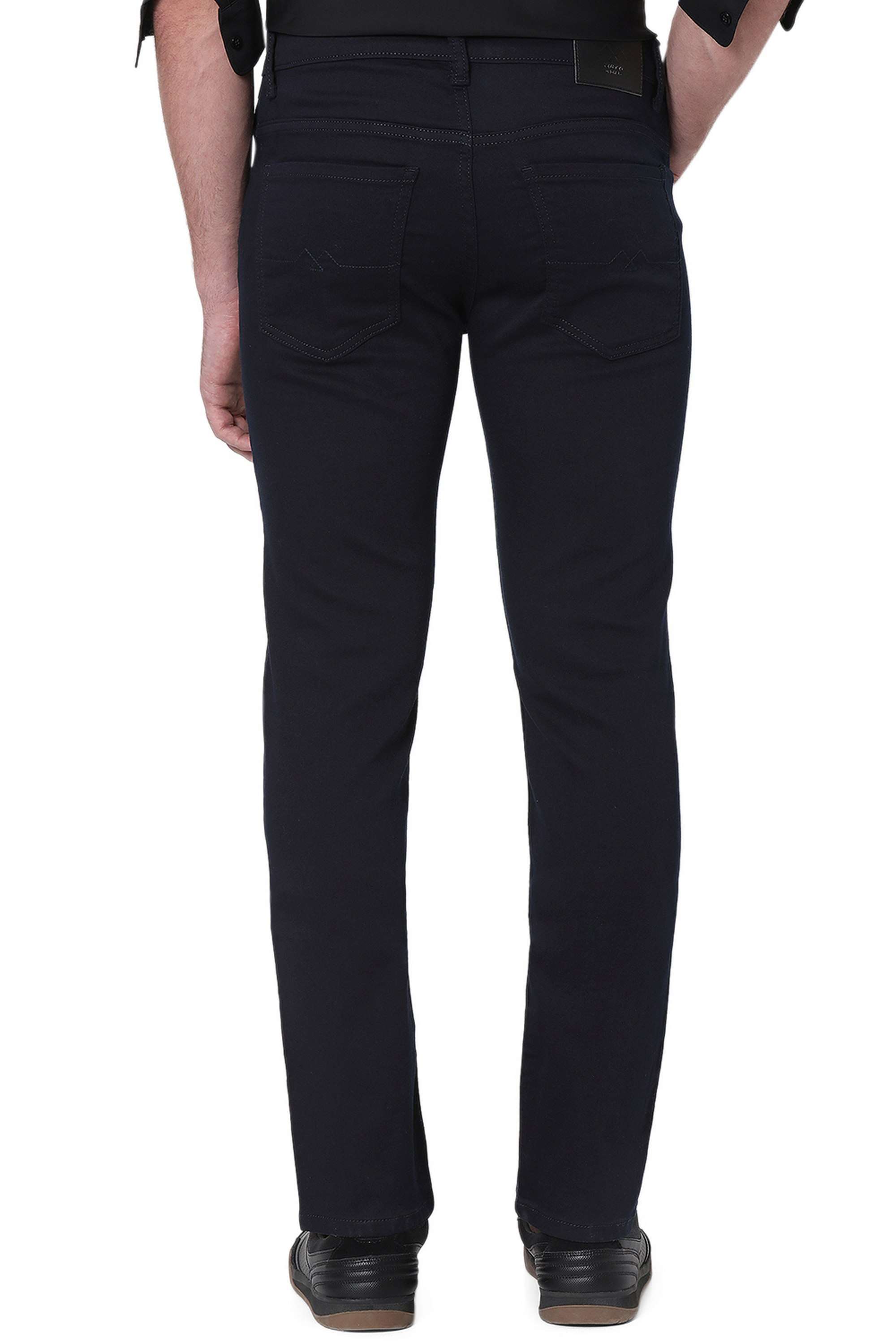 Solid-Cotton-Super-Skinny-Fit-Men-s-Jeans