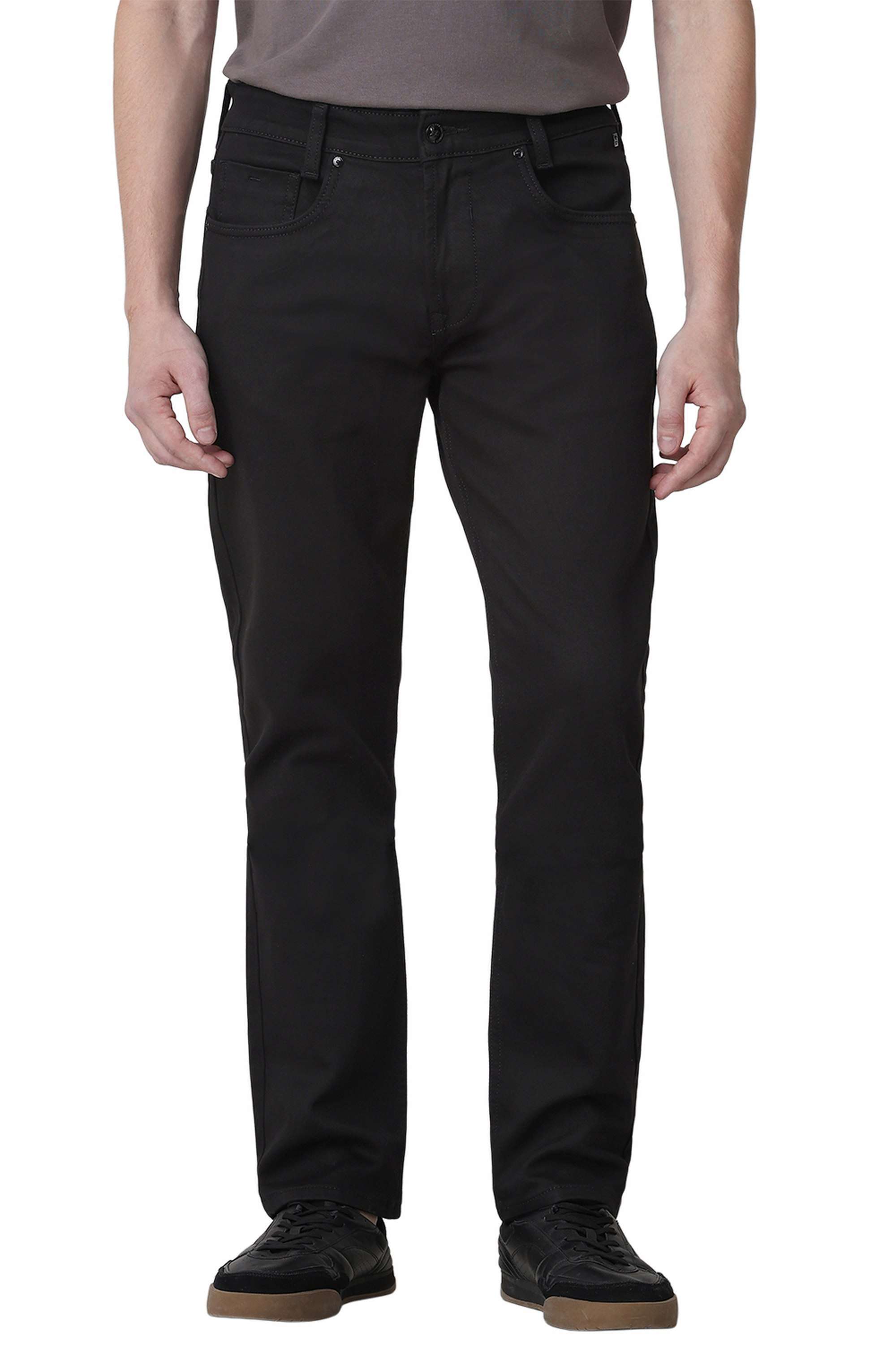 Solid-Cotton-Straight-Fit-Men-s-Jeans