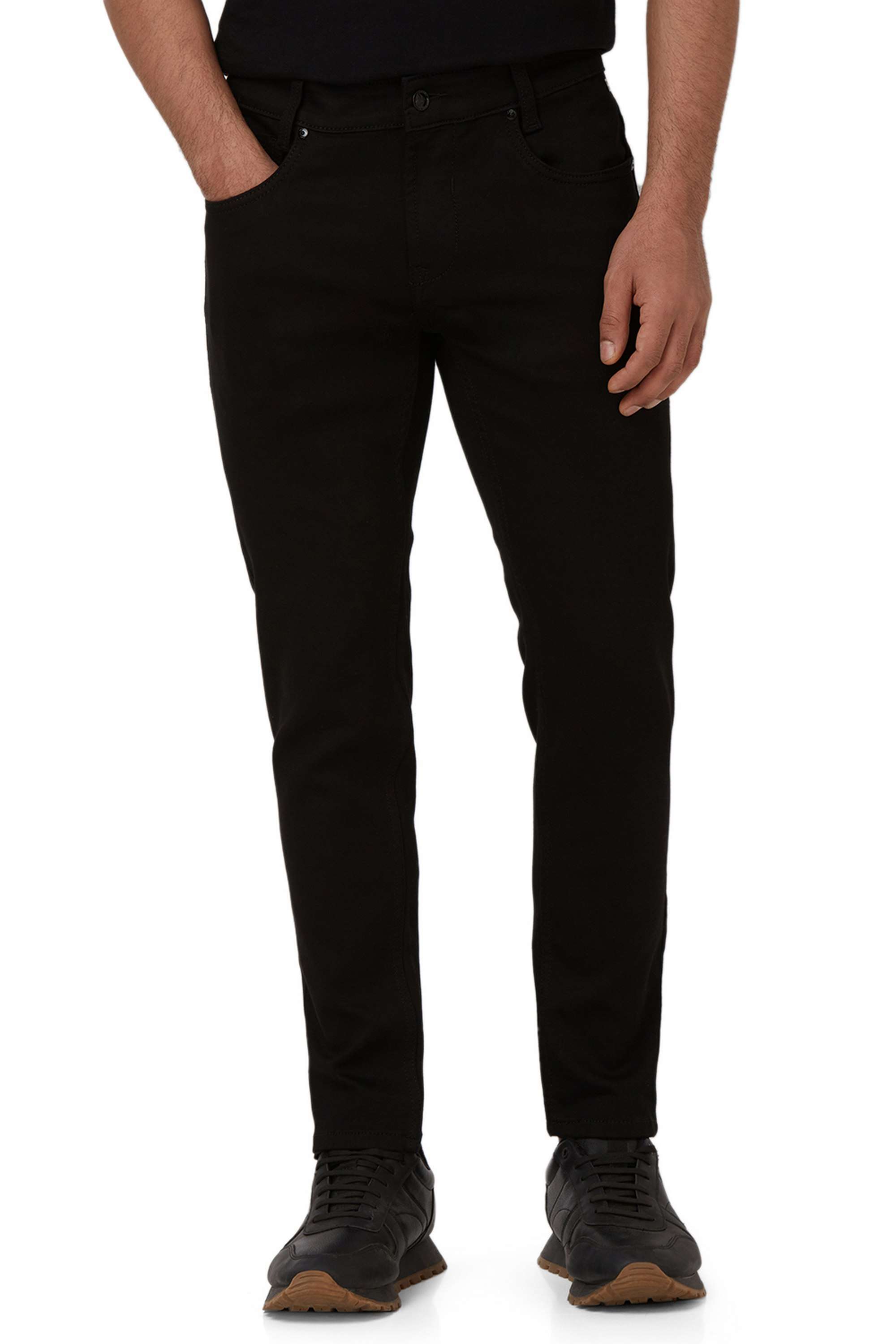 Solid-Cotton-Regular-Fit-Men-s-Jeans