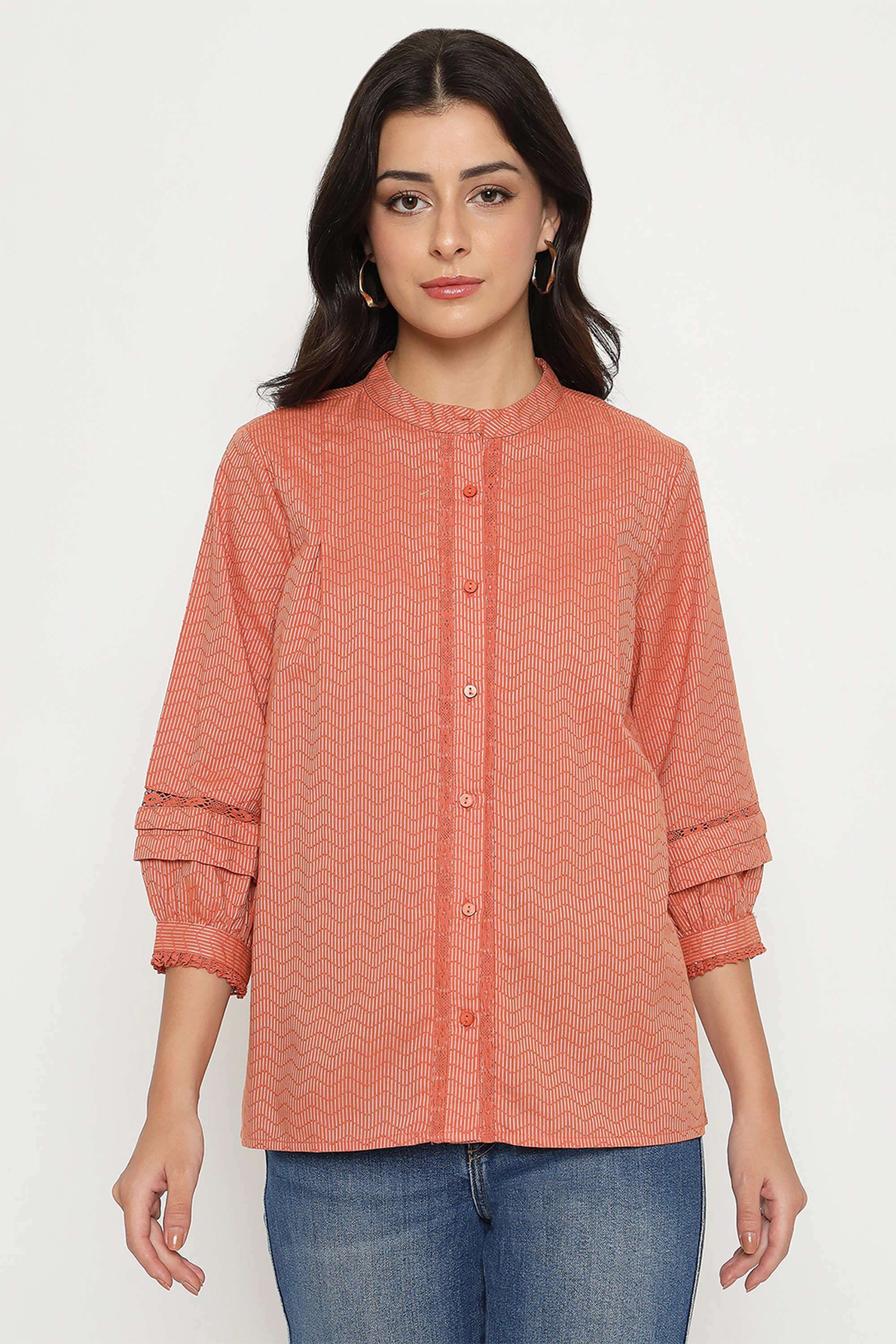 Chevron-Cotton-Women-s-Top