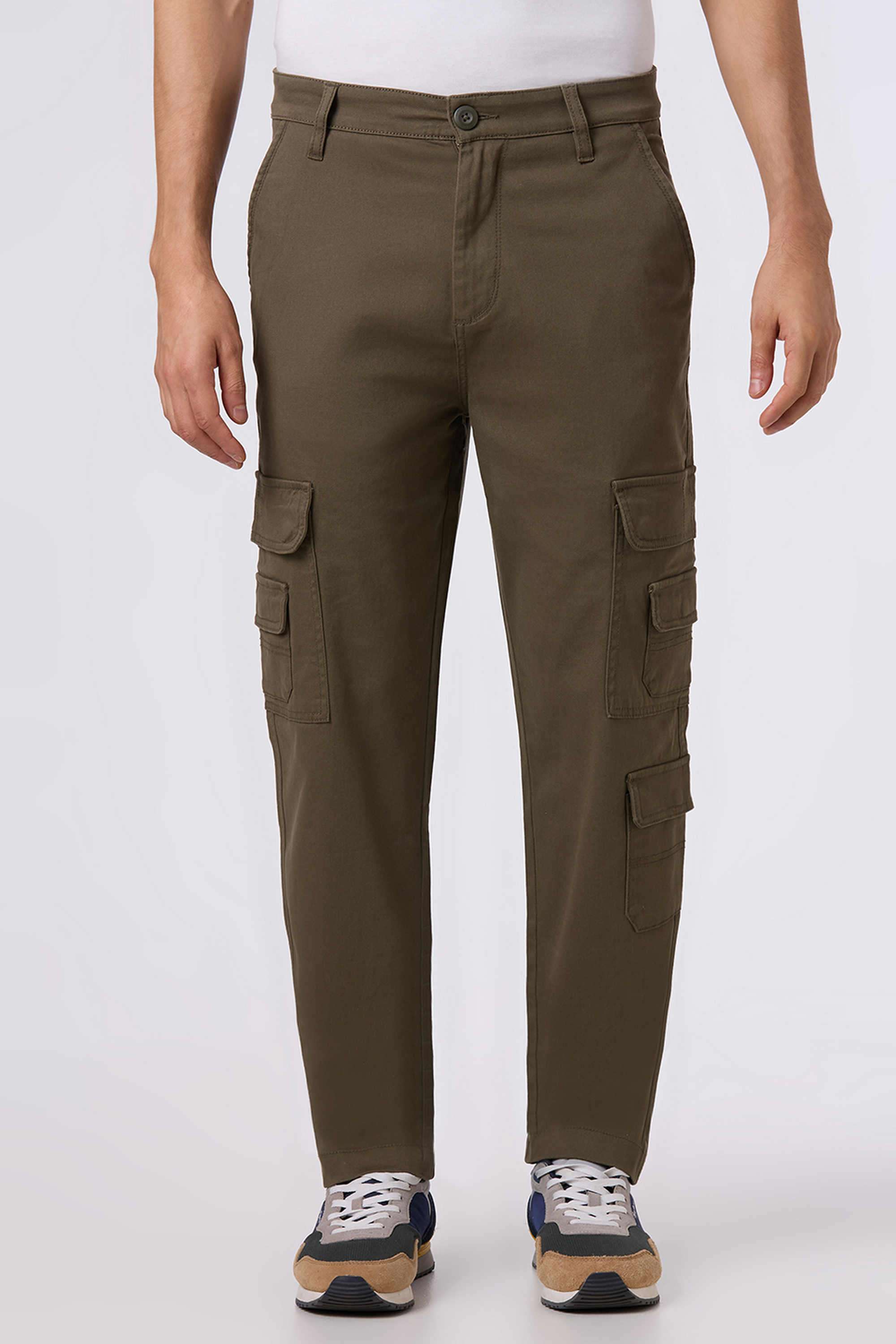 Solid-Cotton-Regular-Fit-Men-Pants