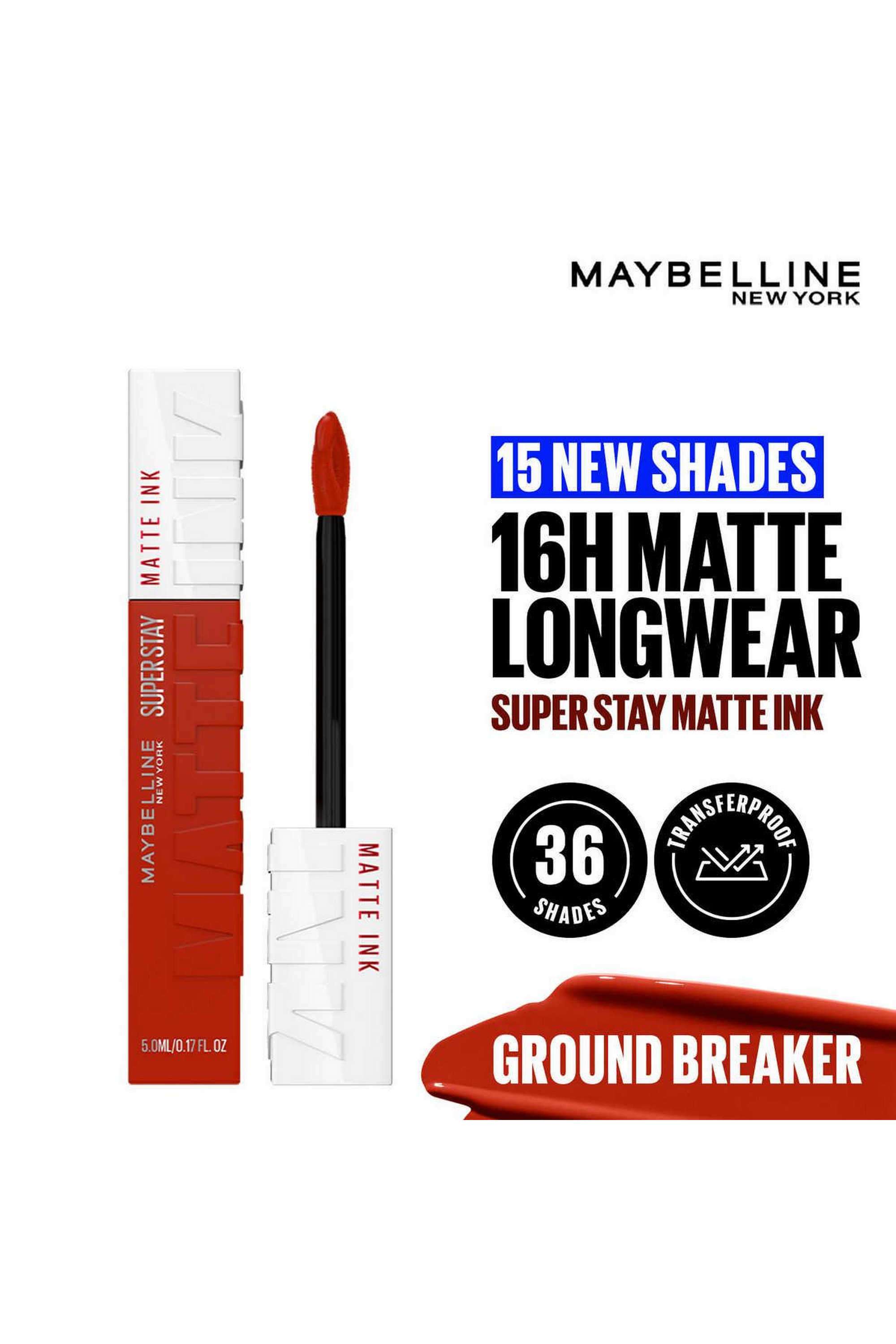 Superstay-Matte-Ink-Liquid-Lipstick-16H-Longwear-Matte---Ground-Breaker -5-ml