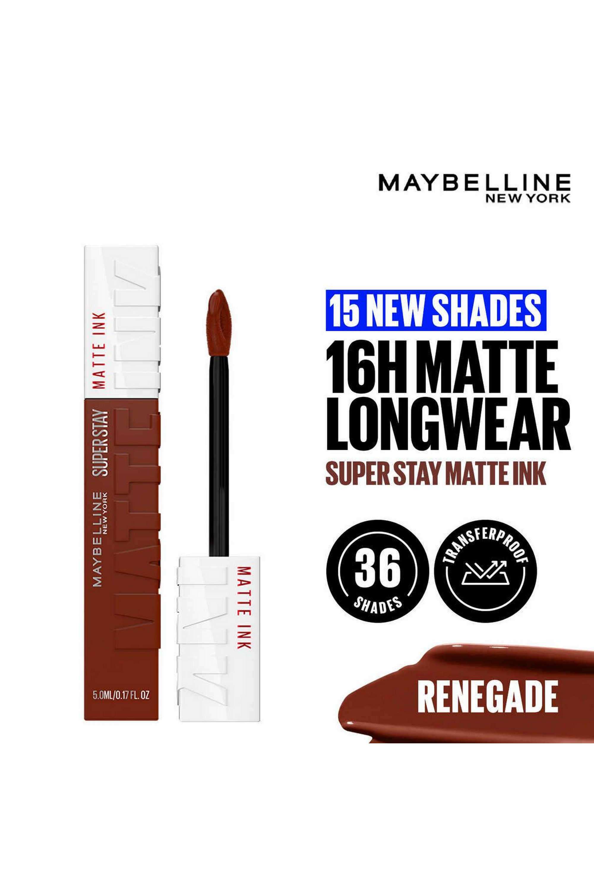 Superstay-Matte-Ink-Liquid-Lipstick-16H-Longwear-Matte---Renegade -5-ml