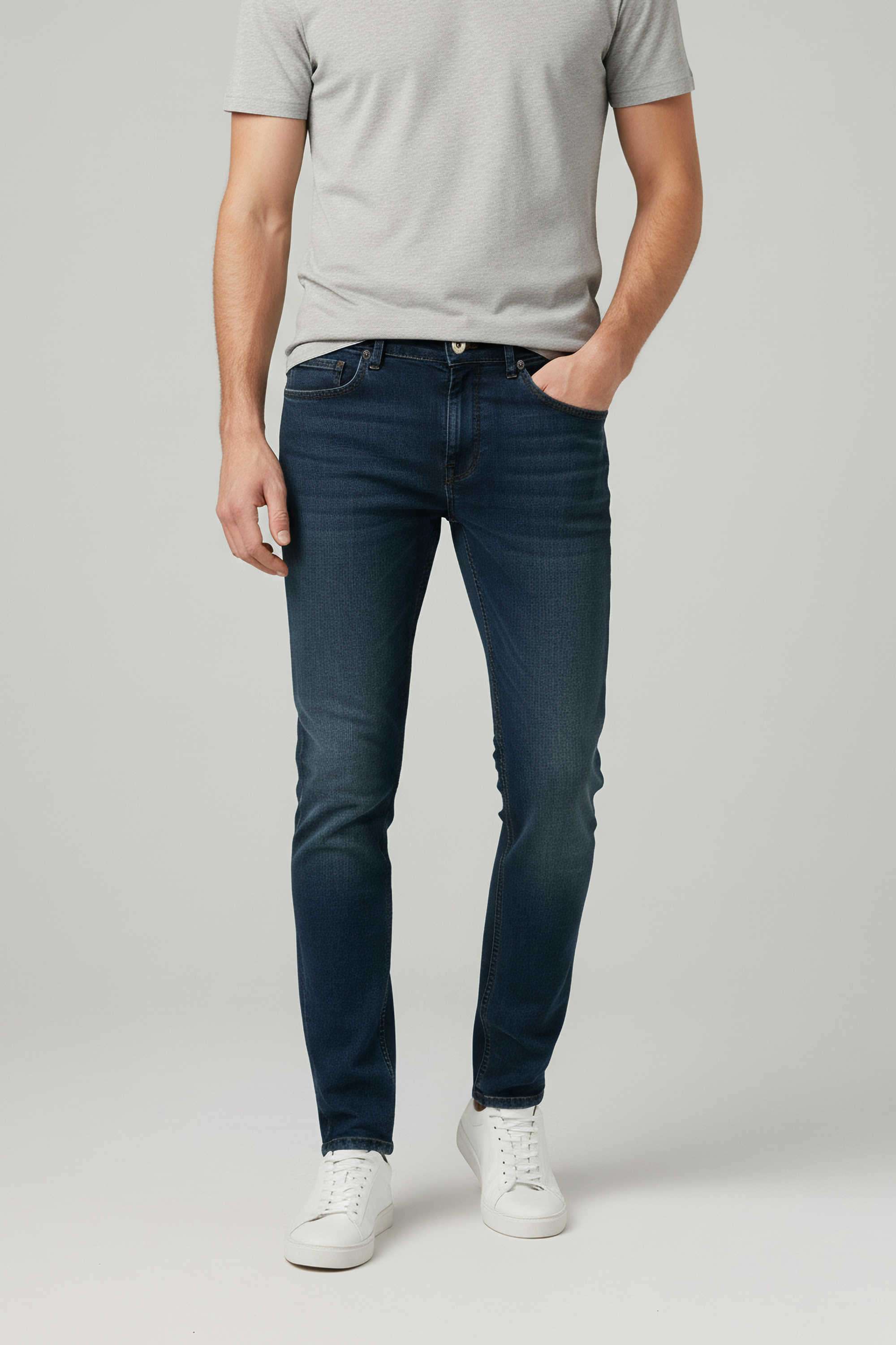 Solid-Cotton-Blend-Super-Slim-Fit-Men-s-Jeans