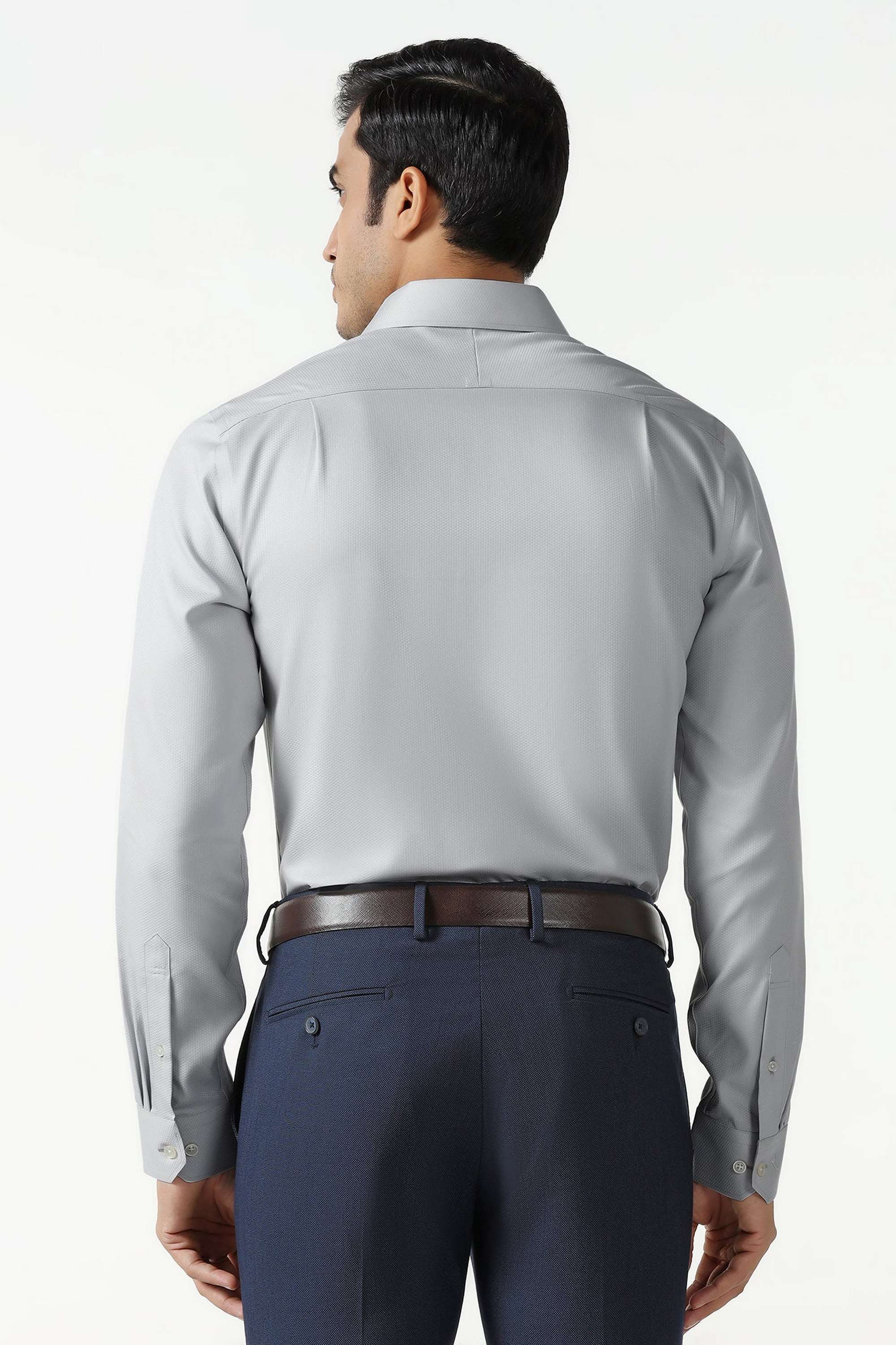 Dobby-Cotton-Slim-Fit-Men-s-Shirt