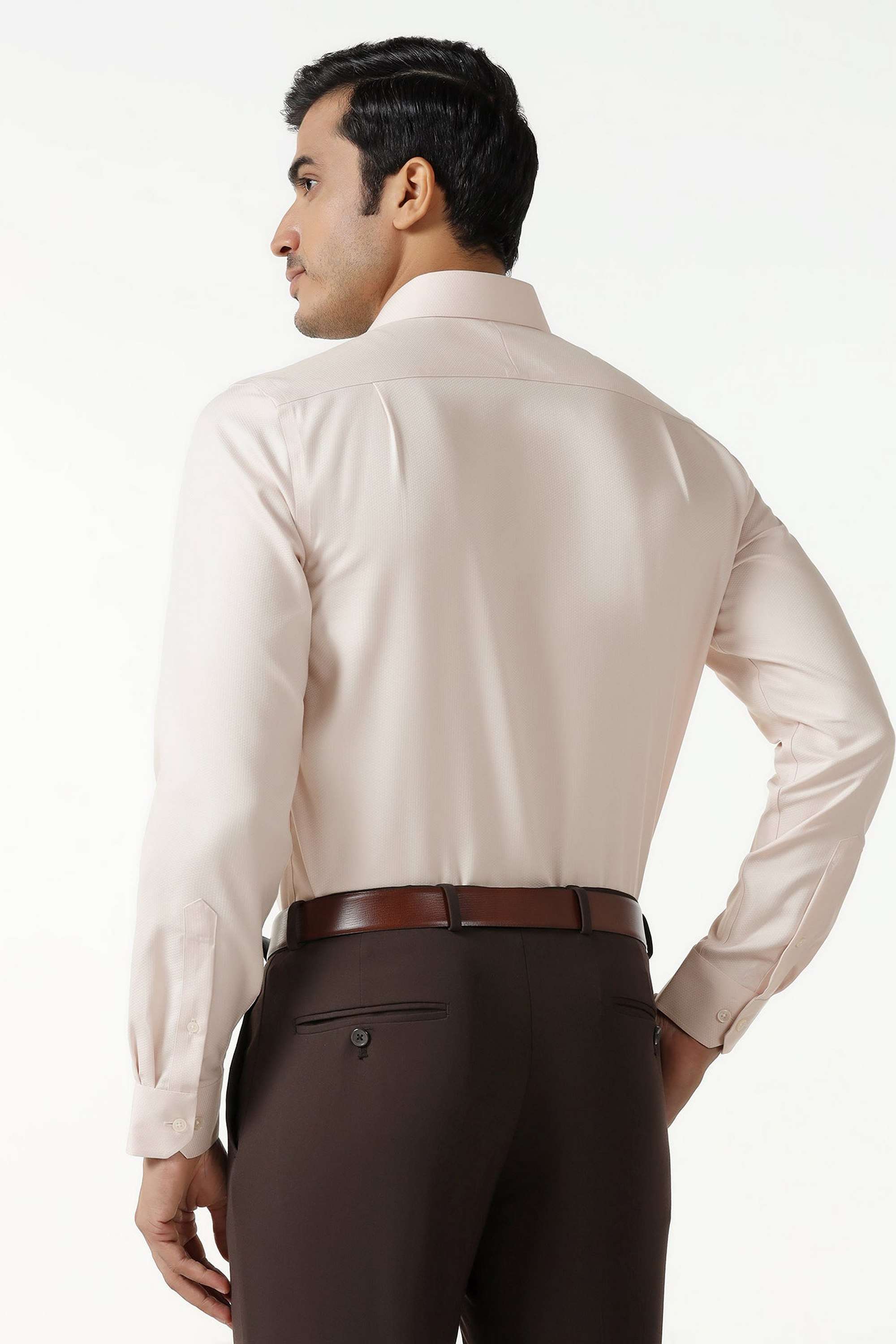 Dobby-Cotton-Slim-Fit-Men-s-Formal-Wear-Shirt