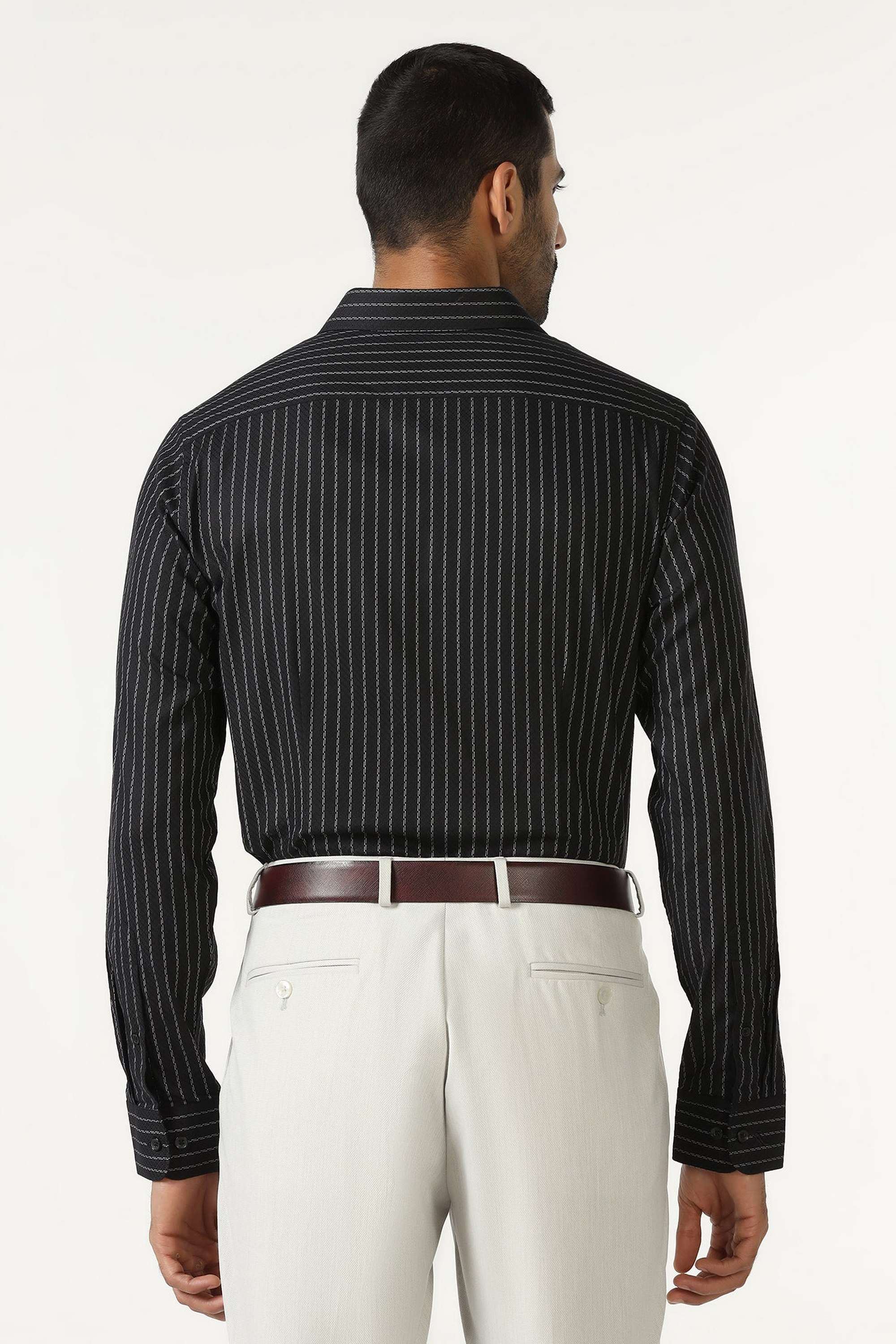 Stripes-Cotton-Slim-Fit-Men-s-Formal-Shirt