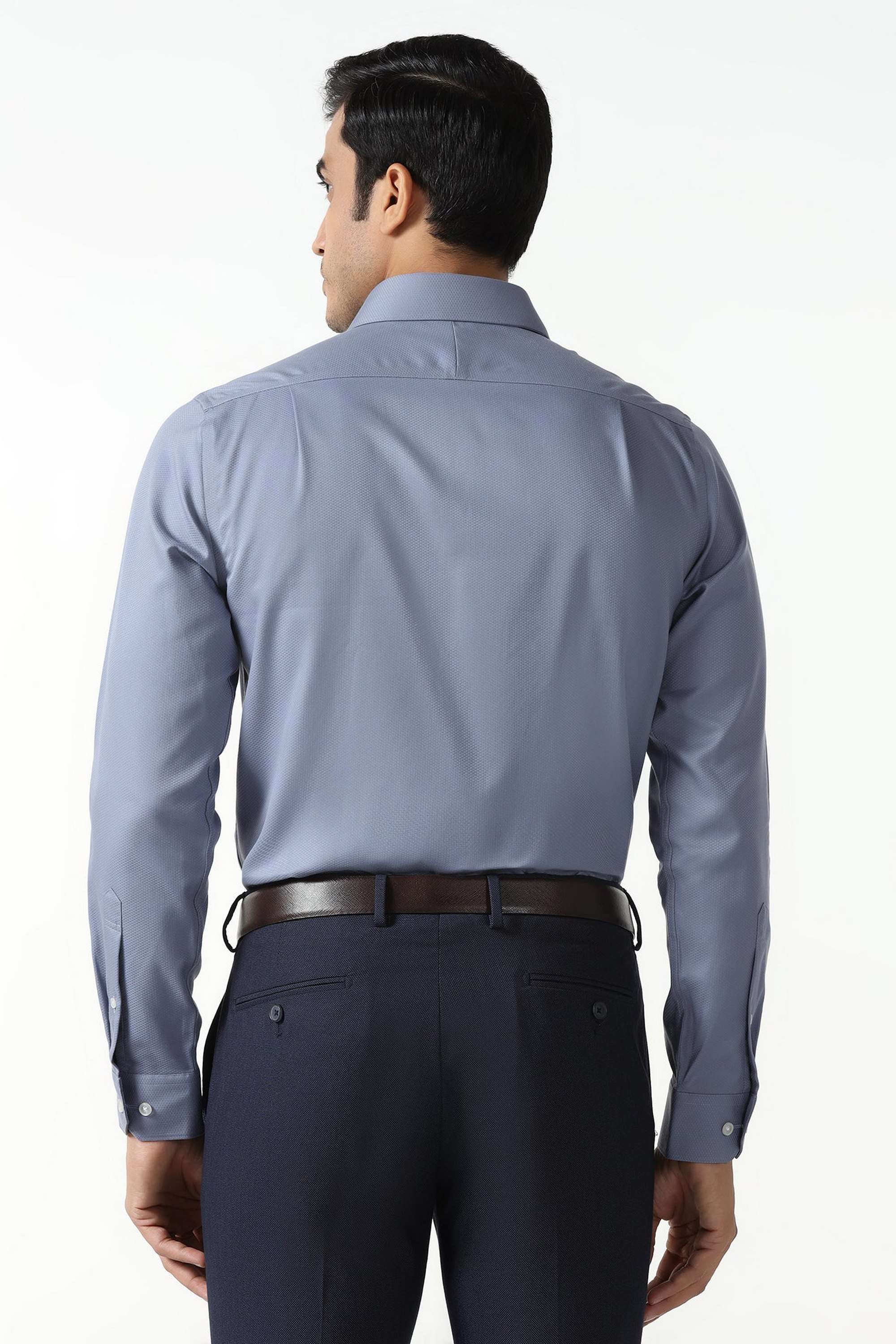 Solid-Dobby-Cotton-Slim-Fit-Men-s-Formal-Shirt
