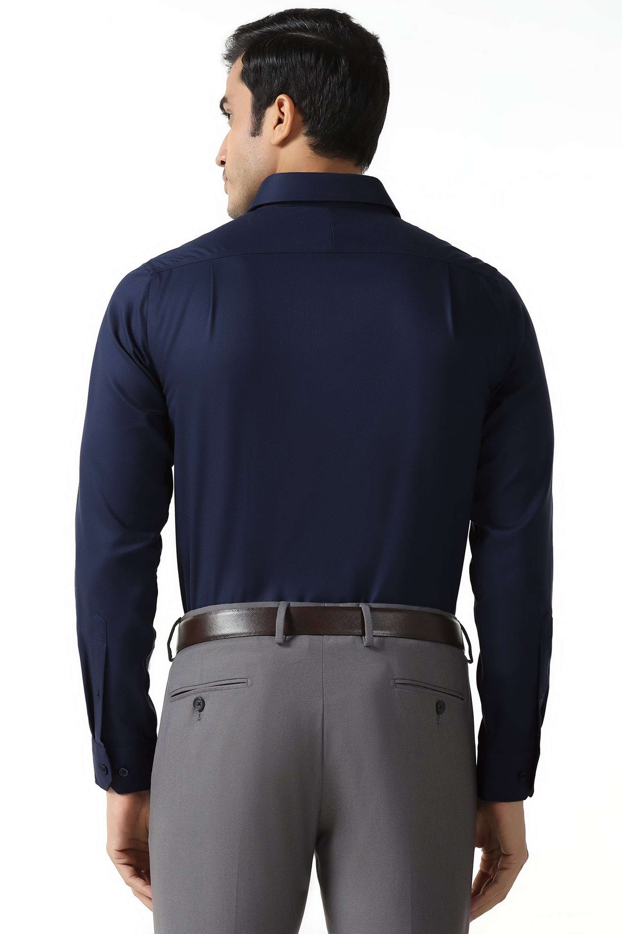 Dobby-Cotton-Slim-Fit-Men-s-Shirt