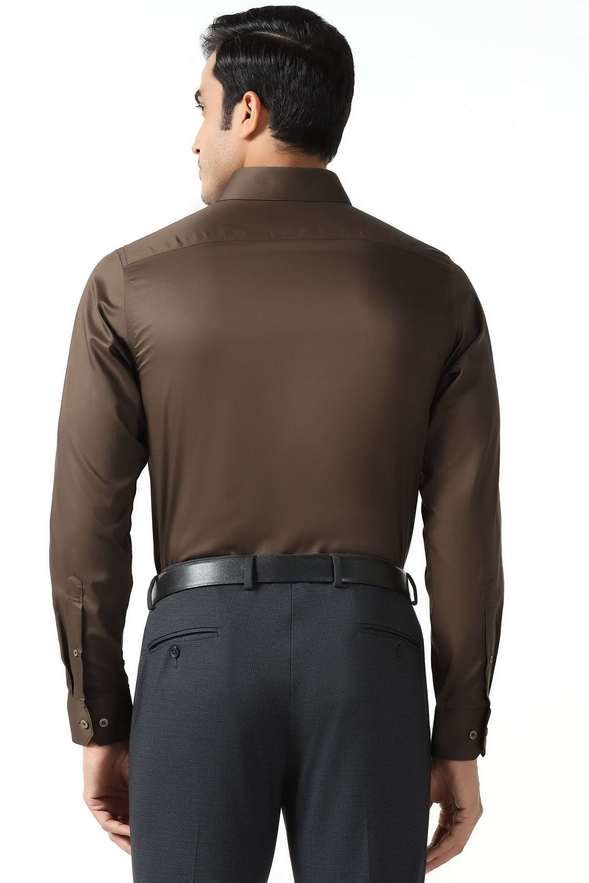 Solid-Cotton-Slim-Fit-Men-s-Shirt