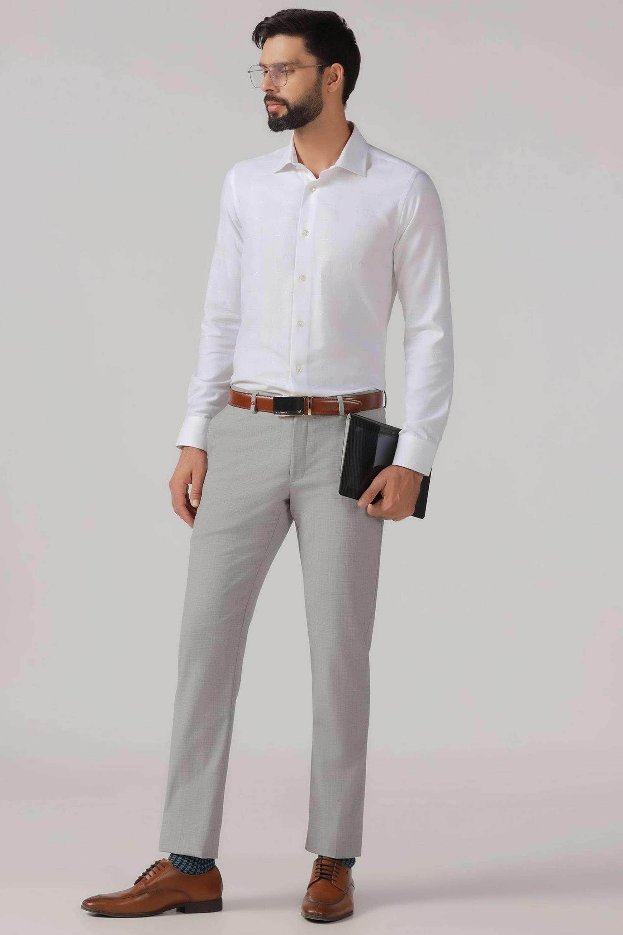 Dobby-Cotton-Slim-Fit-Men-s-Shirt