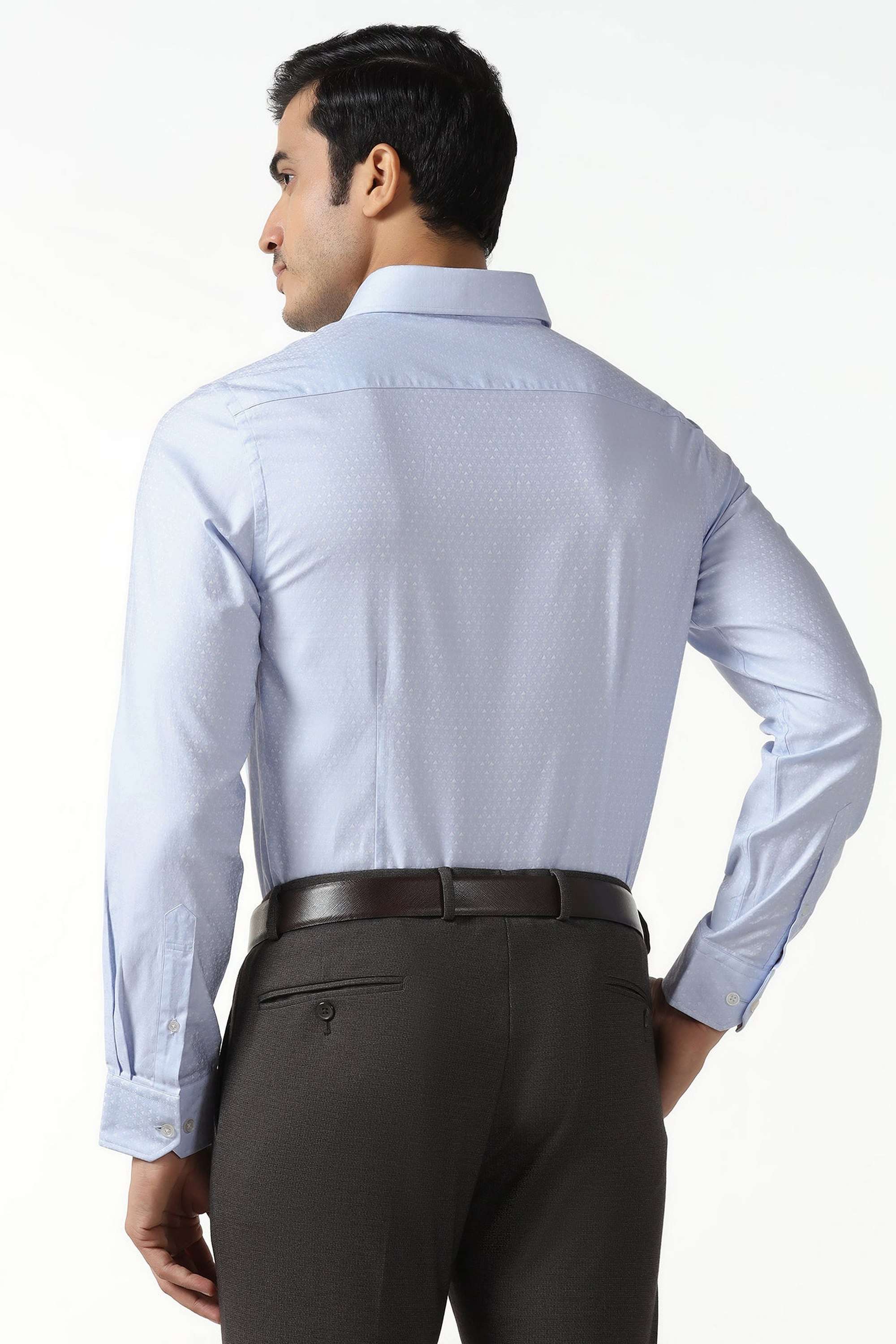 Dobby-Cotton-Slim-Fit-Men-s-Shirt