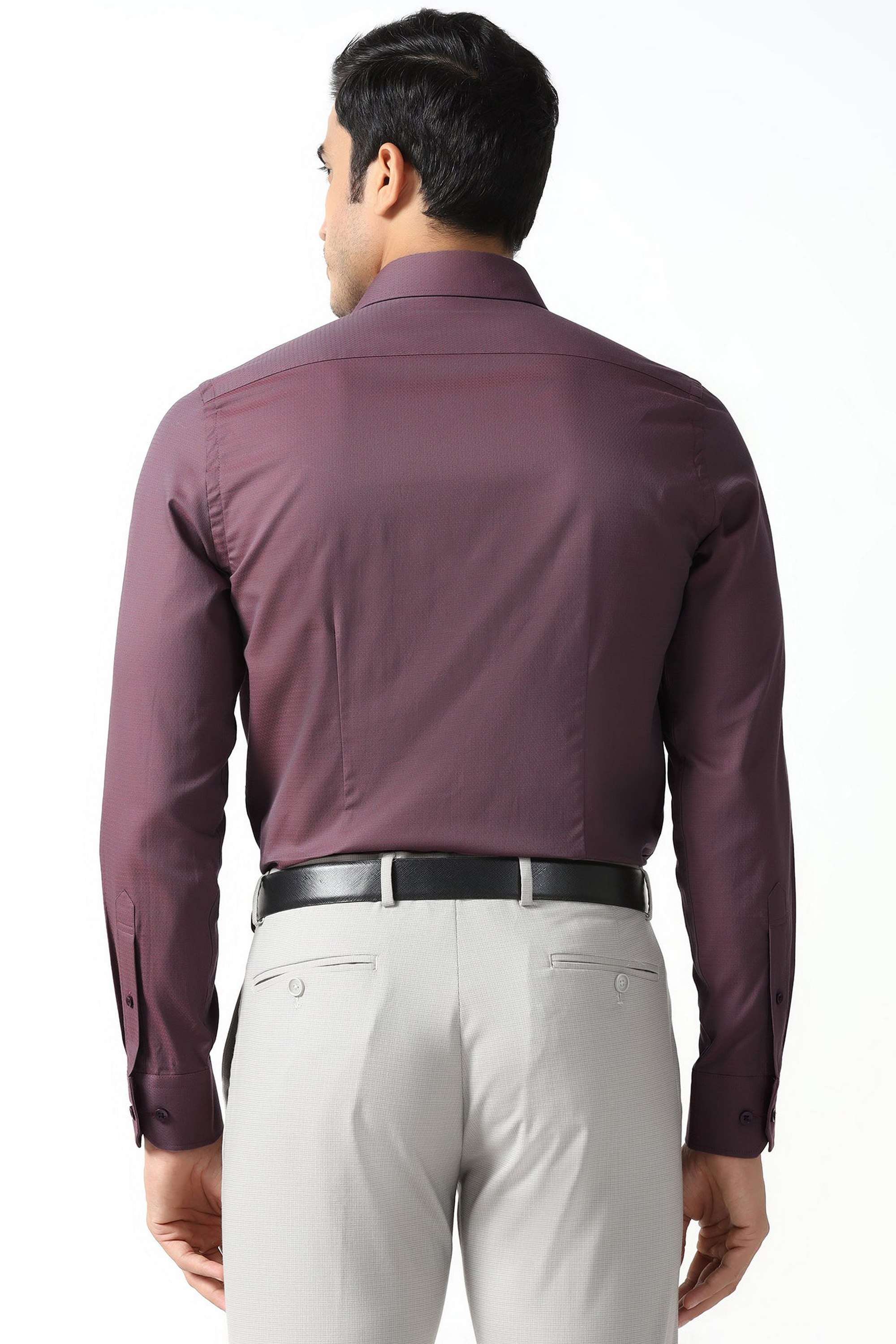 Dobby-Cotton-Slim-Fit-Men-s-Shirt