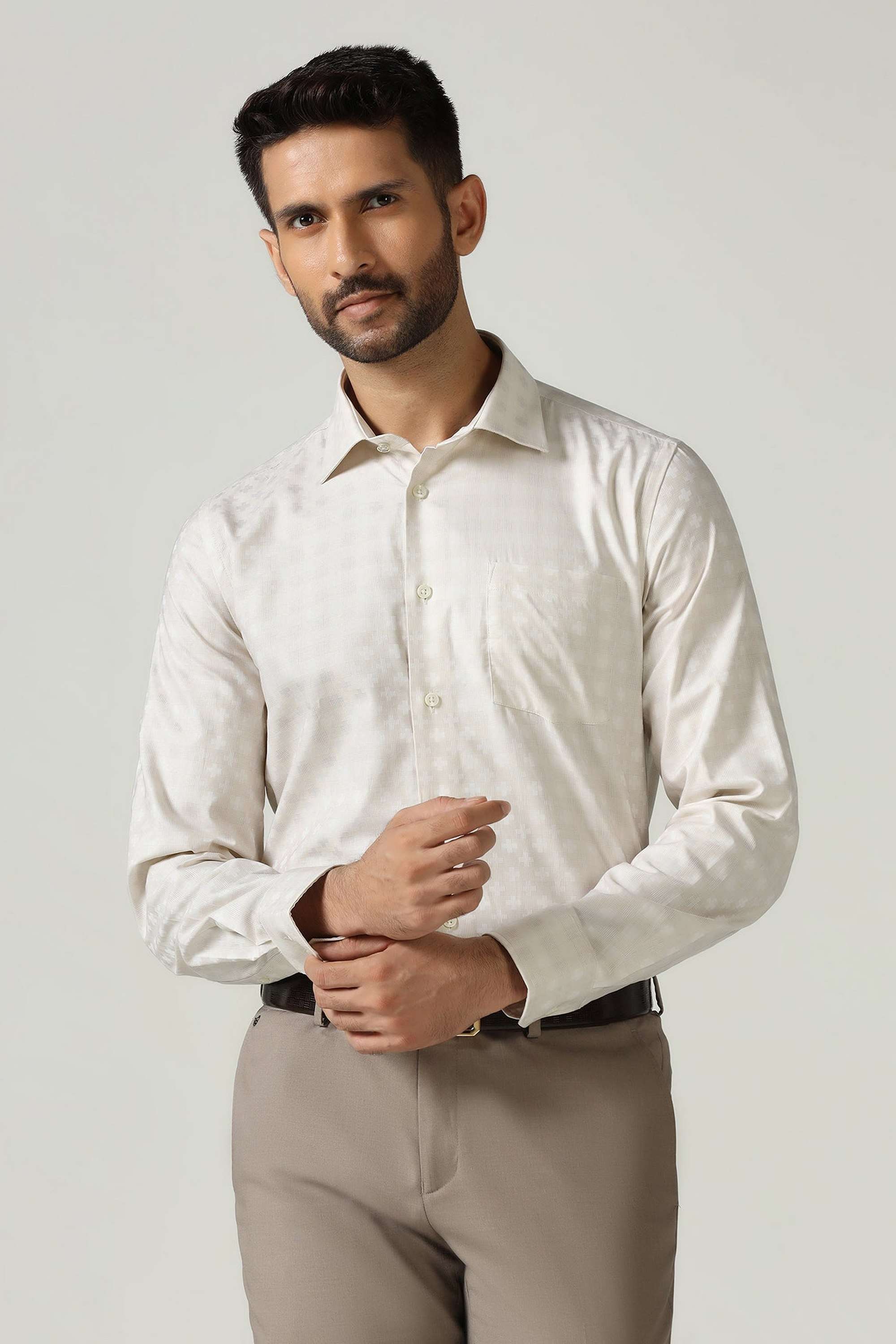 Checks-Cotton-Slim-Fit-Men-s-Casual-Wear-Shirt