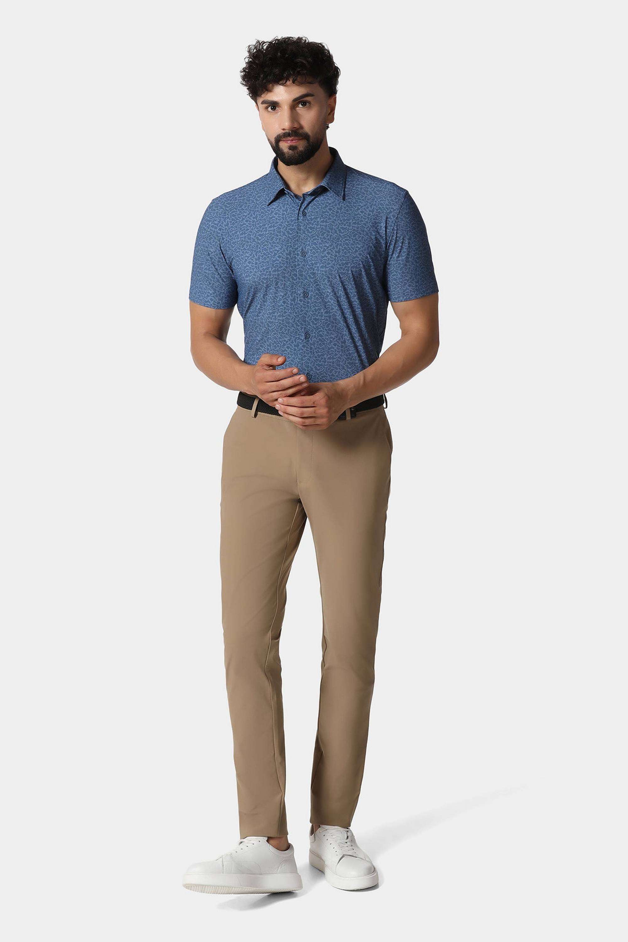 Dobby-Cotton-Slim-Fit-Men-s-Shirt