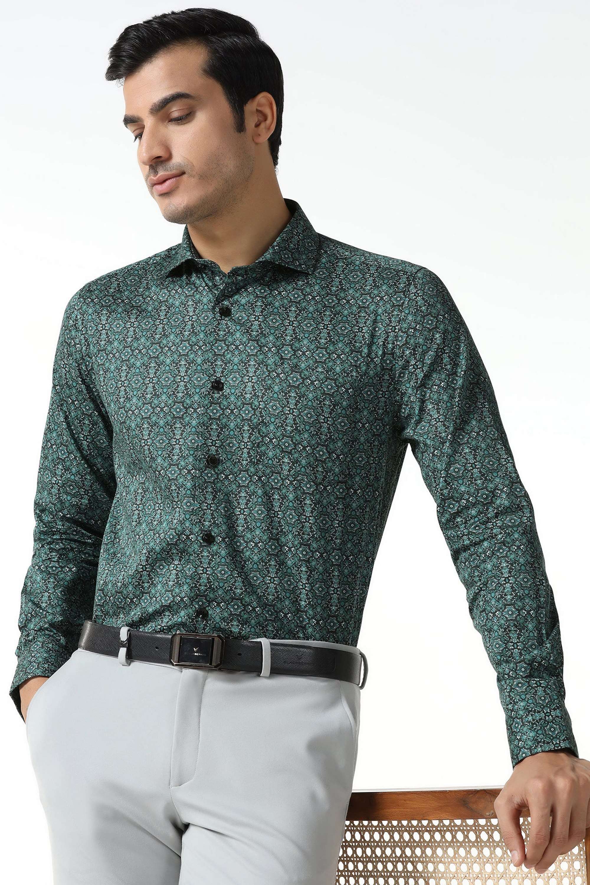 Printed-Cotton-Slim-Fit-Men-s-Shirt