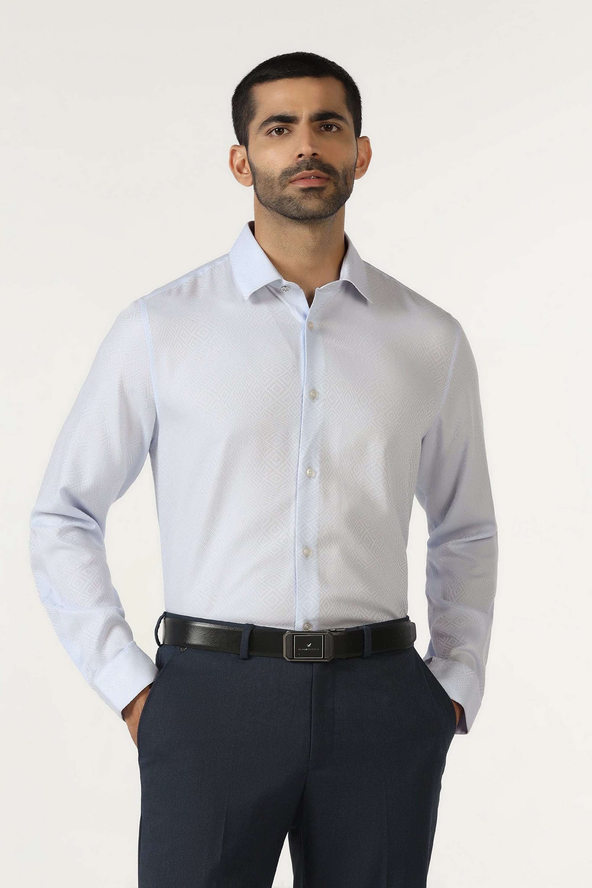 Solid-Cotton-Slim-Fit-Men-s-Casual-Shirt